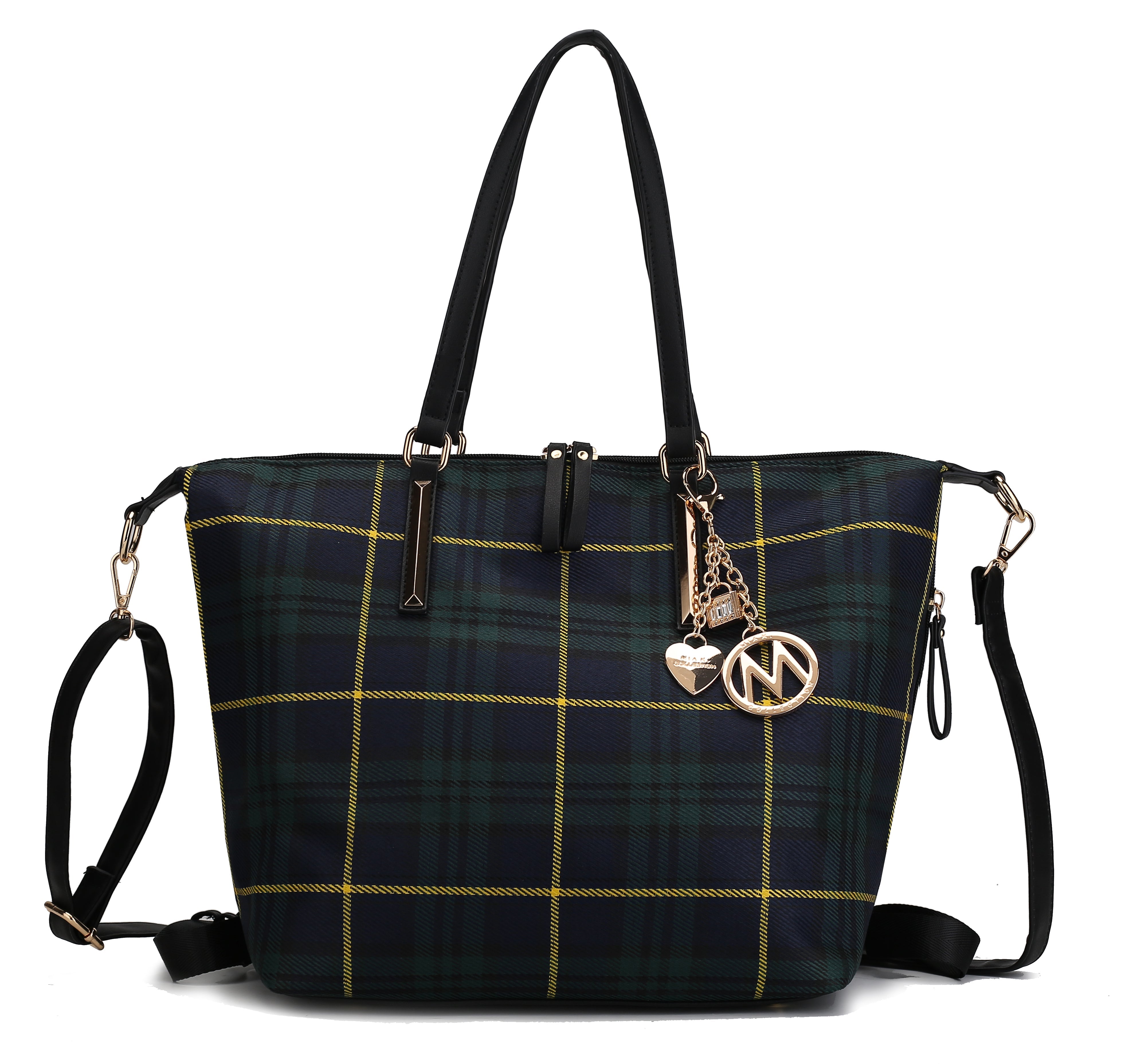  MKF Collection Layla Convertible Weekender - Olive - Bonton