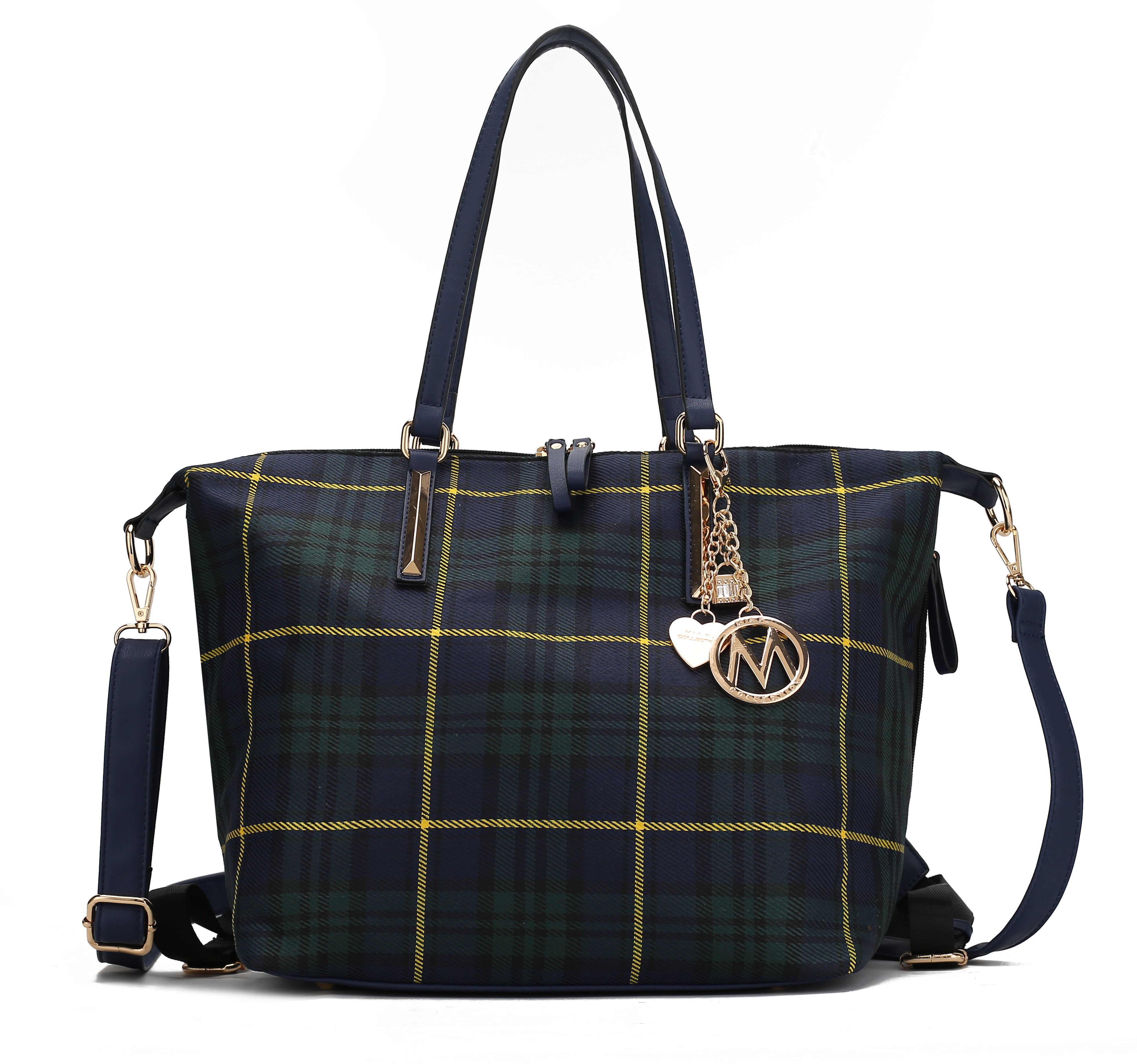  MKF Collection Layla Convertible Weekender - Navy - Bonton