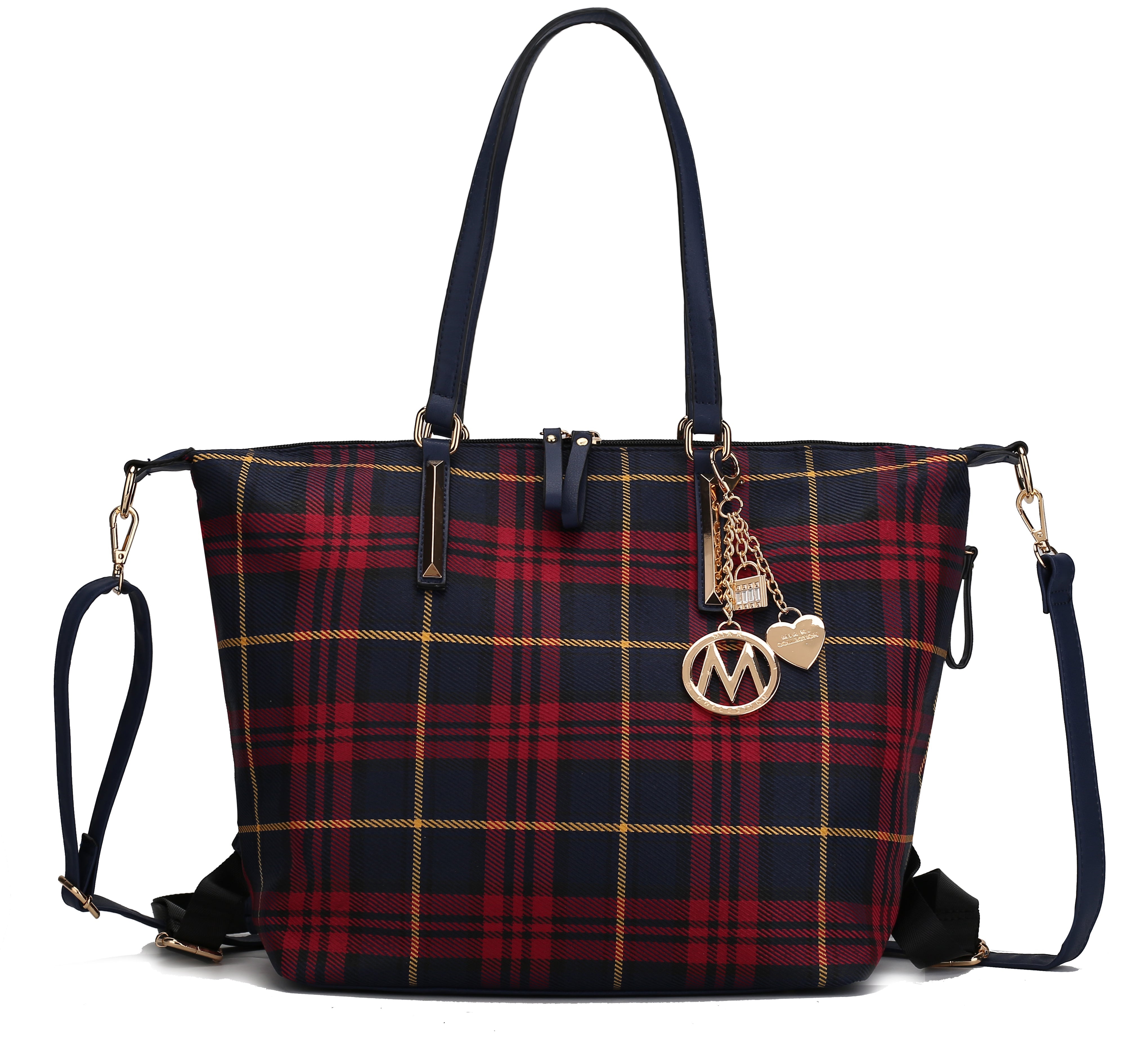  MKF Collection Layla Convertible Weekender - Olive - Bonton