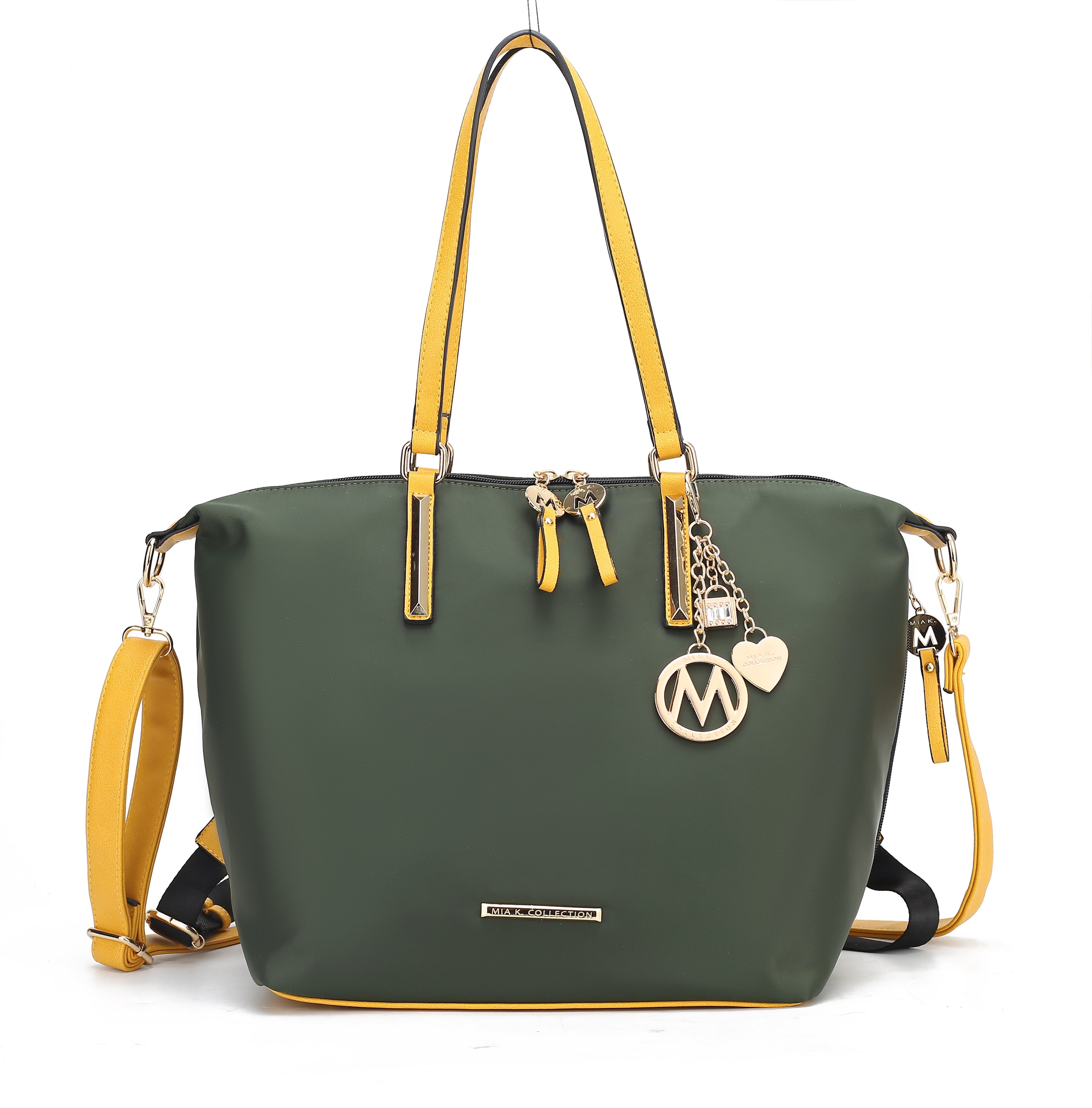  MKF Collection Layla Convertible Weekender - Olive - Bonton