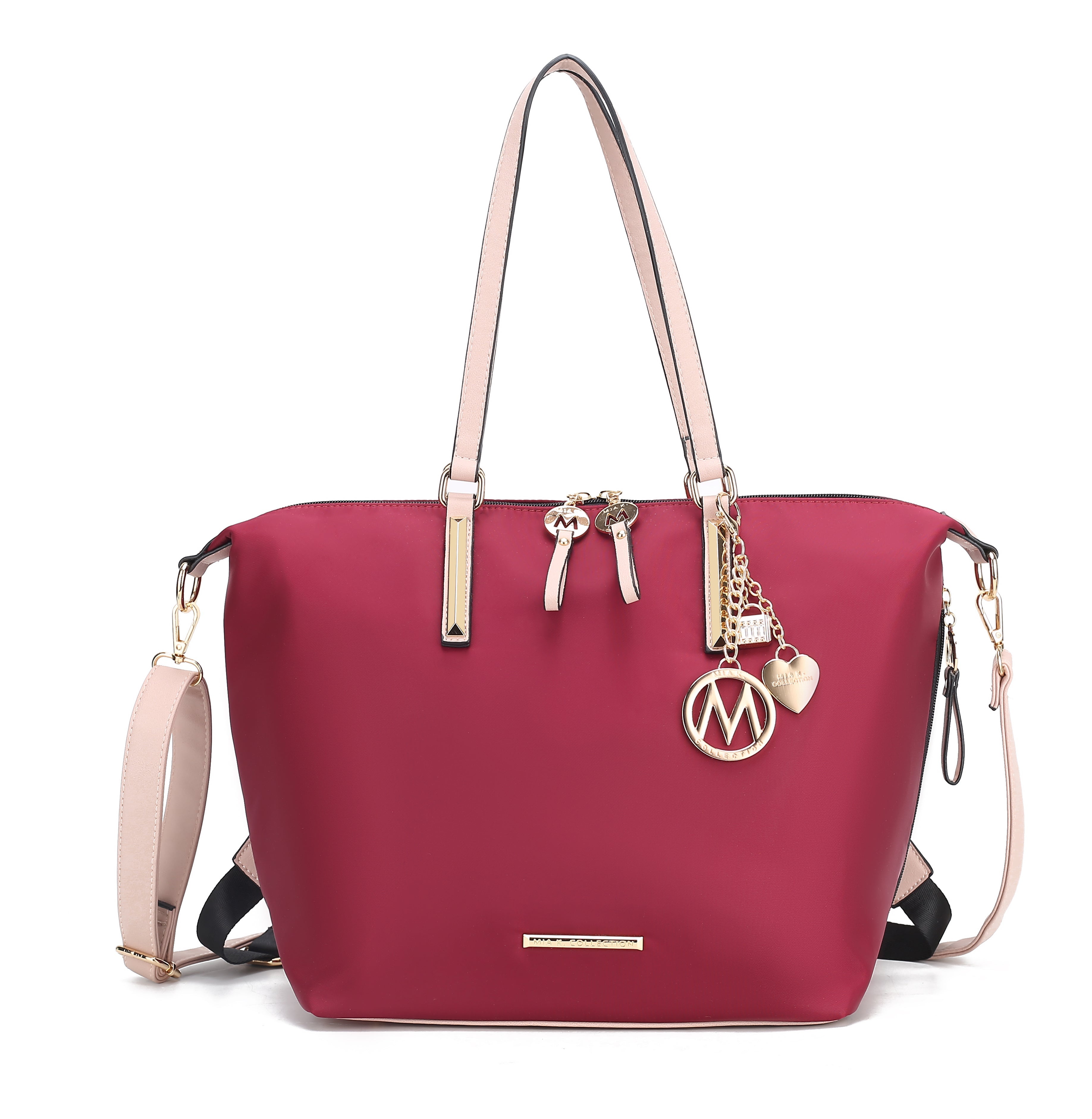  MKF Collection Layla Convertible Weekender - Olive - Bonton