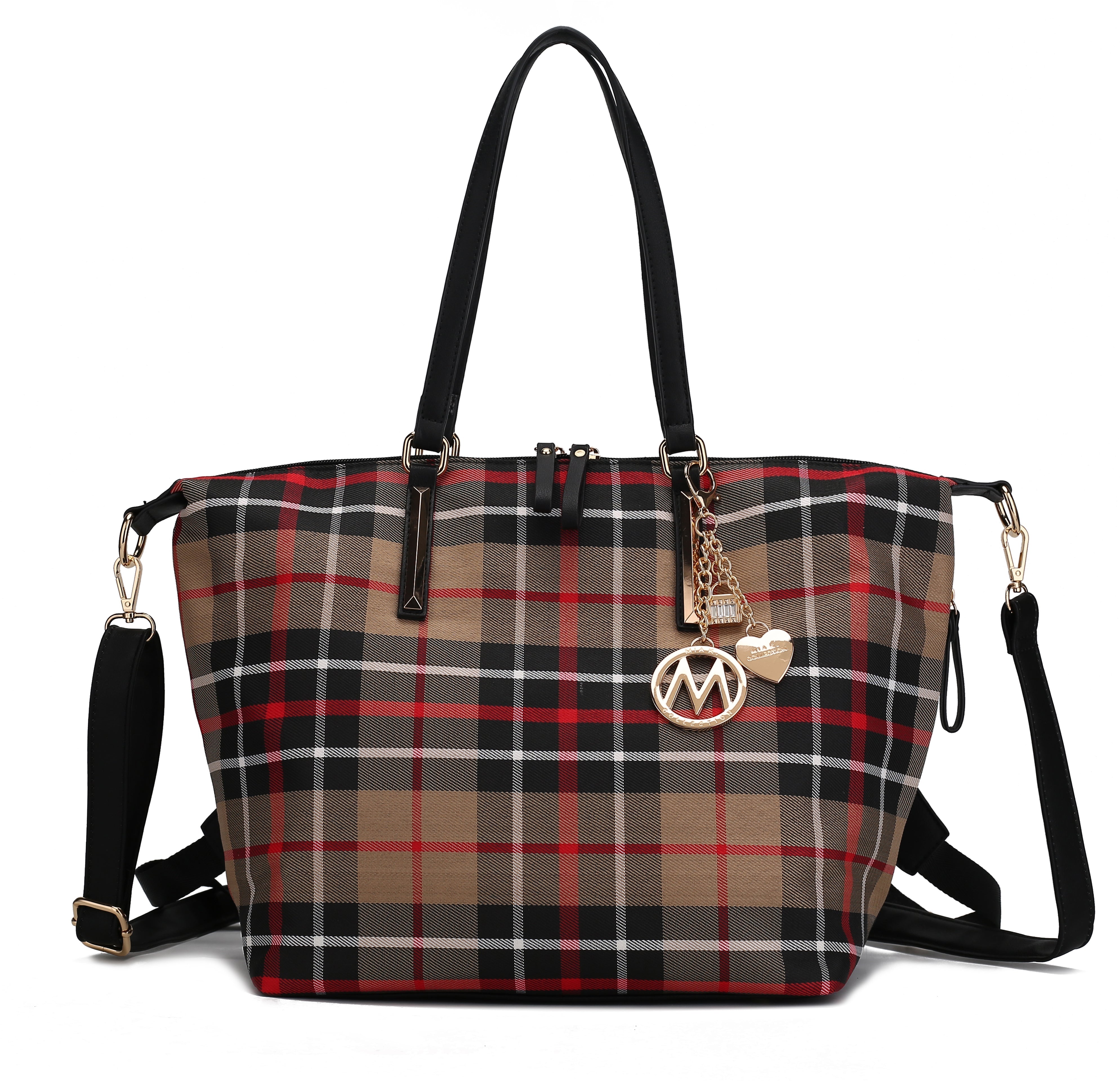  MKF Collection Layla Convertible Weekender - Olive - Bonton