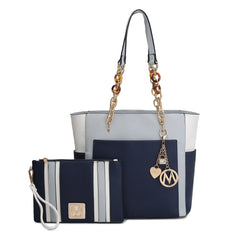 Rochelle Tote and Wristlet Set