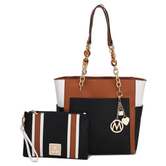 Rochelle Tote and Wristlet Set