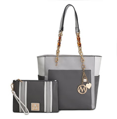 Rochelle Tote and Wristlet Set