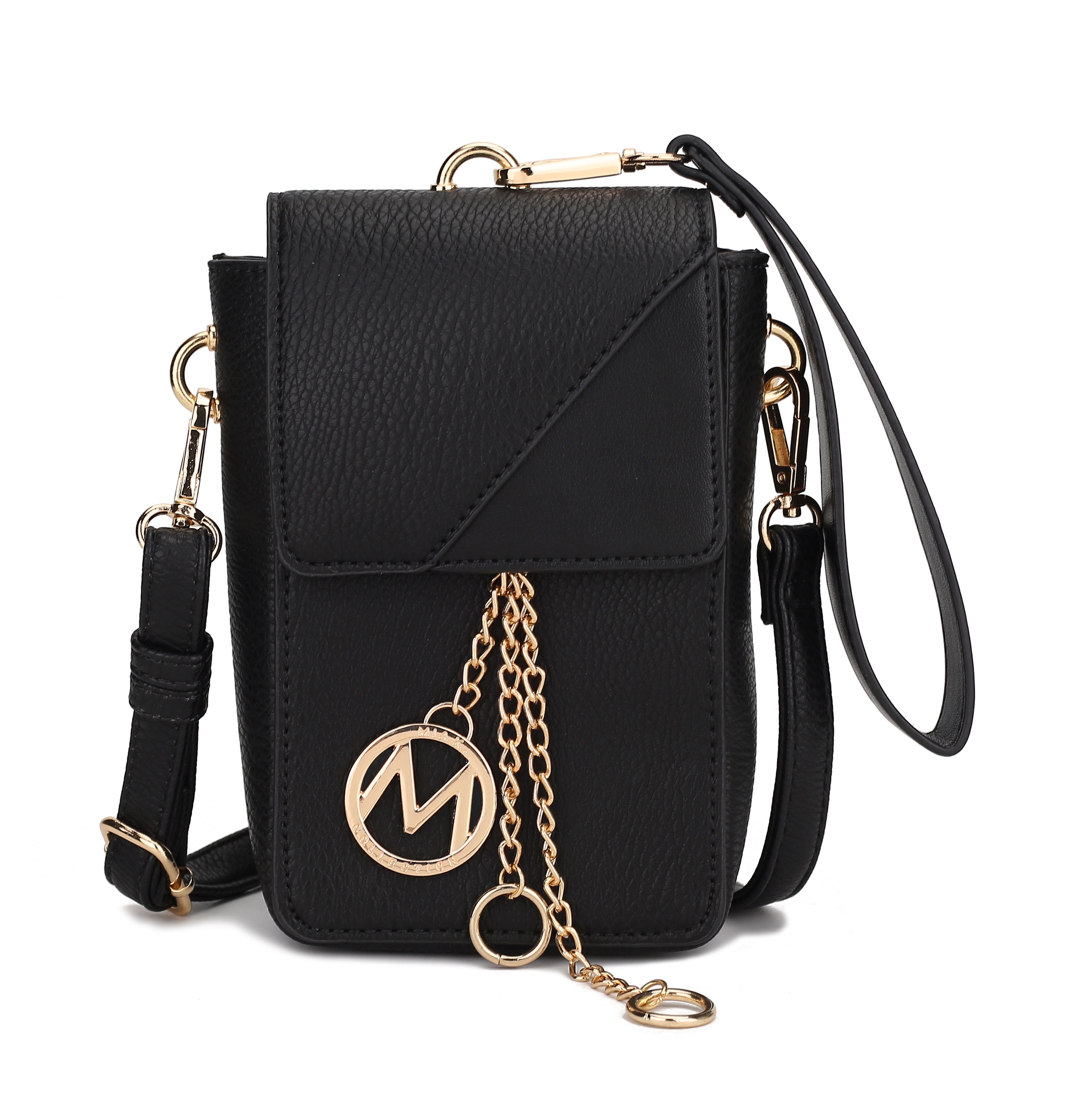  MKF Collection Hannah Phone Crossbody Bag - Black - Bonton