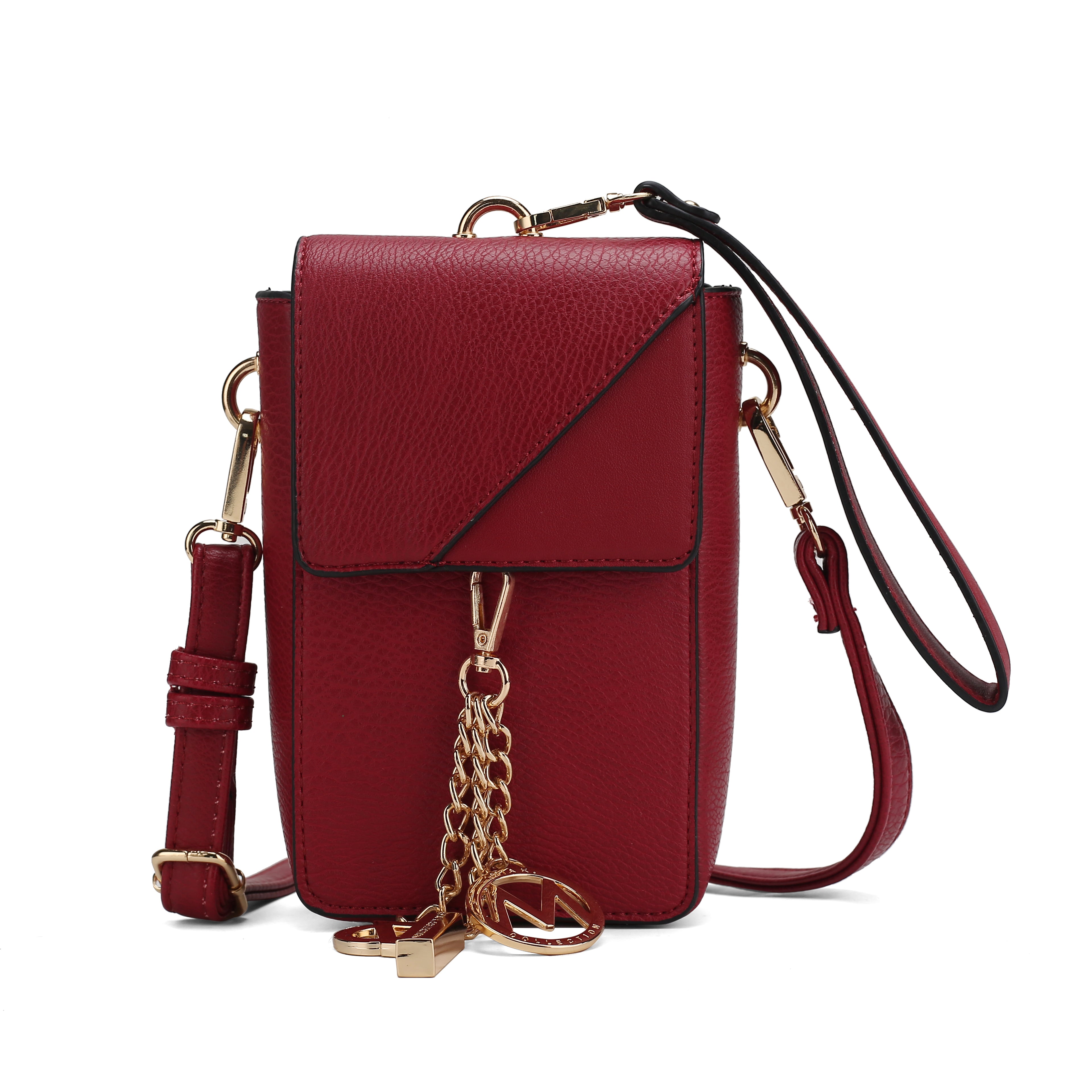  MKF Collection Hannah Phone Crossbody Bag - Black - Bonton