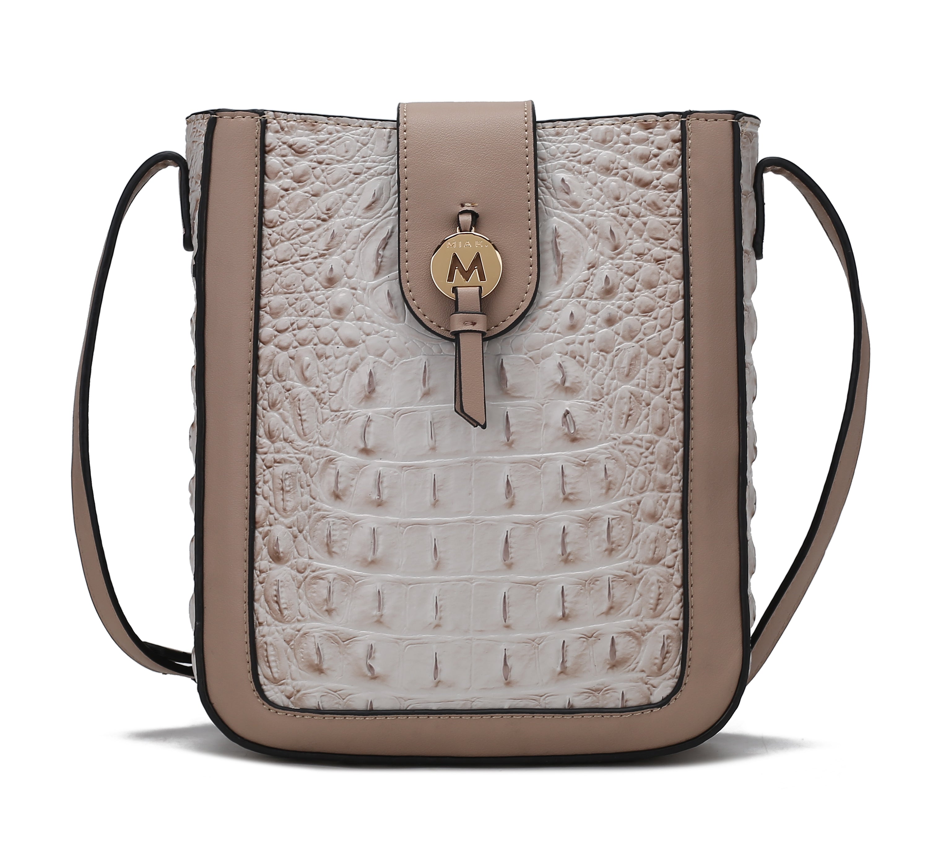  MKF Collection Molly Crossbody Bag - Beige - Bonton