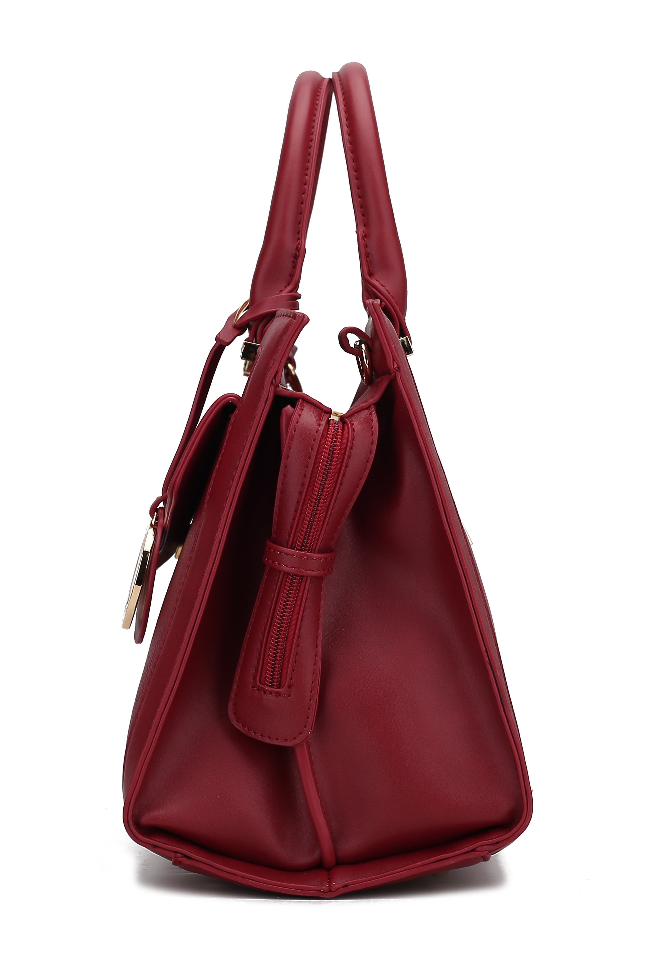  MKF Collection Alyssa Shoulder Bag - Wine - Bonton