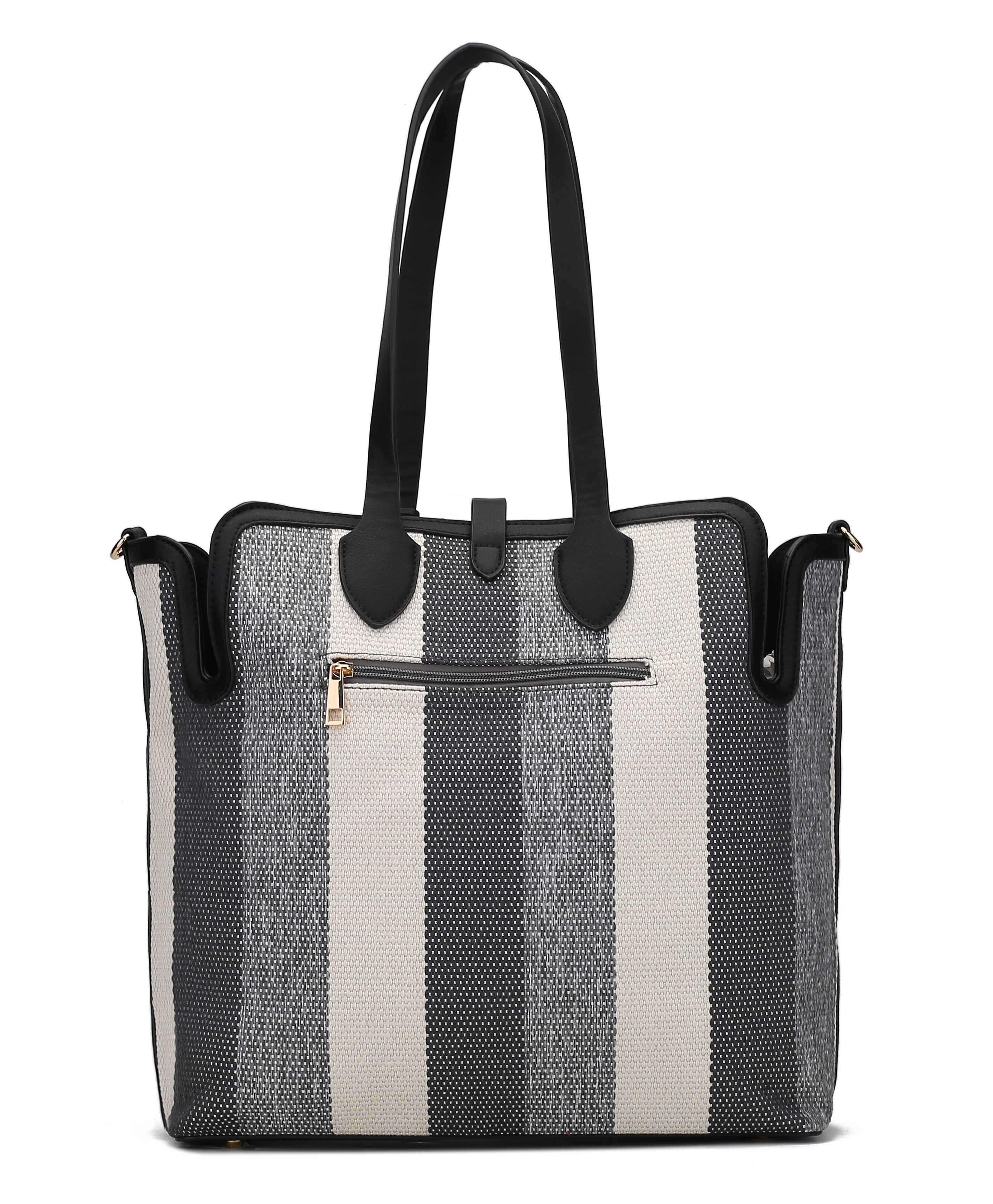  MKF Collection Juliana Tote Bag and Wristlet Set - Blush - Bonton