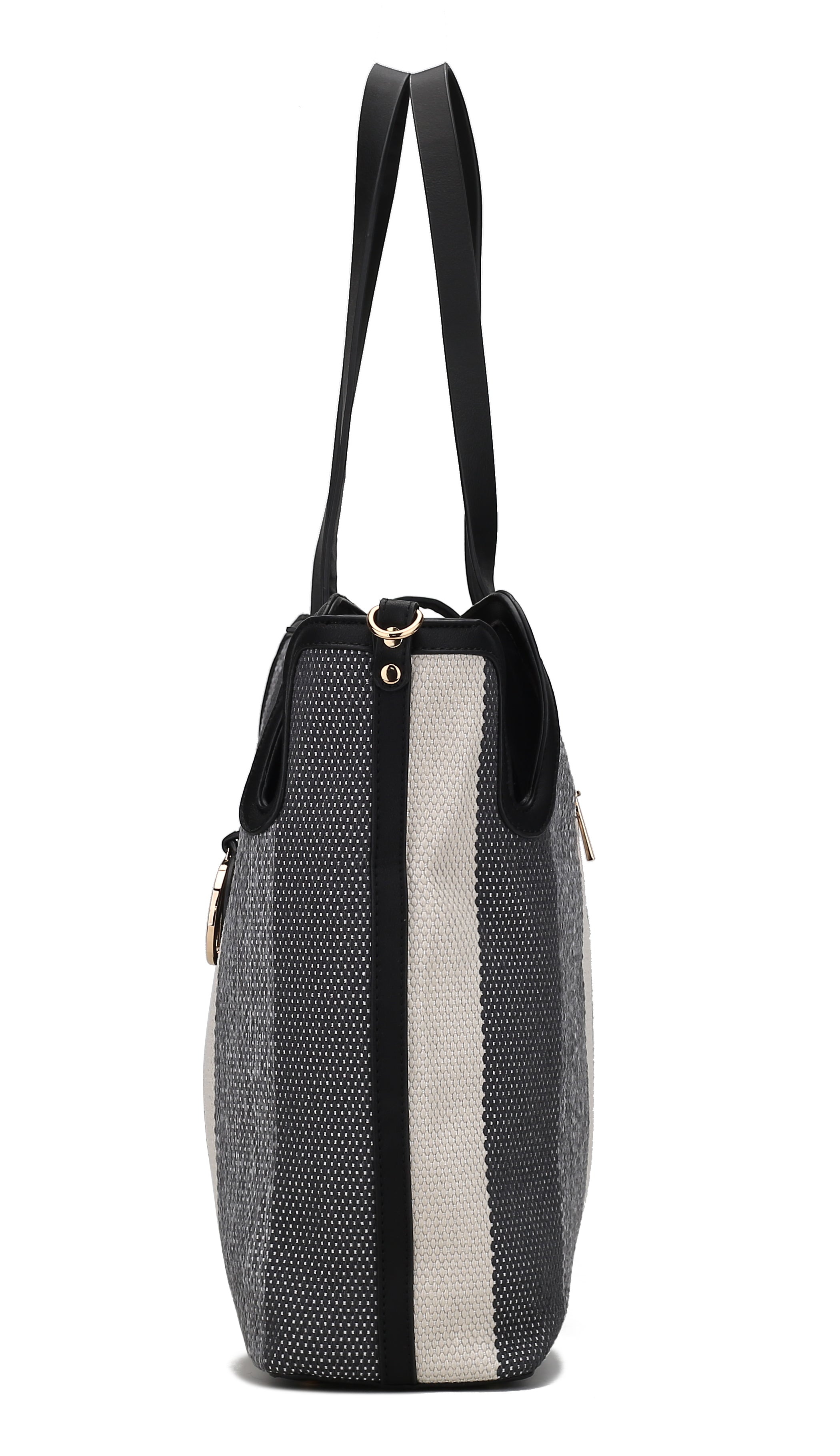  MKF Collection Juliana Tote Bag and Wristlet Set - Blush - Bonton