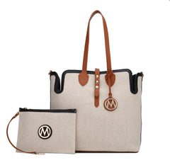 Juliana Tote Bag and Wristlet Set