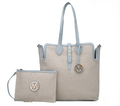 Juliana Tote Bag and Wristlet Set