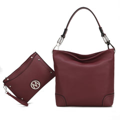 Viviana Hobo Bag and Wristlet Set