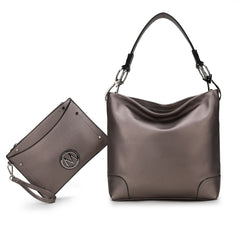 Viviana Hobo Bag and Wristlet Set