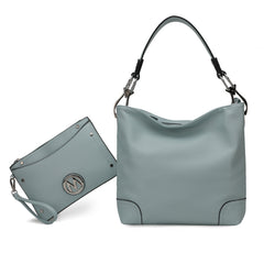 Viviana Hobo Bag and Wristlet Set