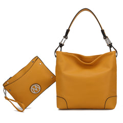 Viviana Hobo Bag and Wristlet Set