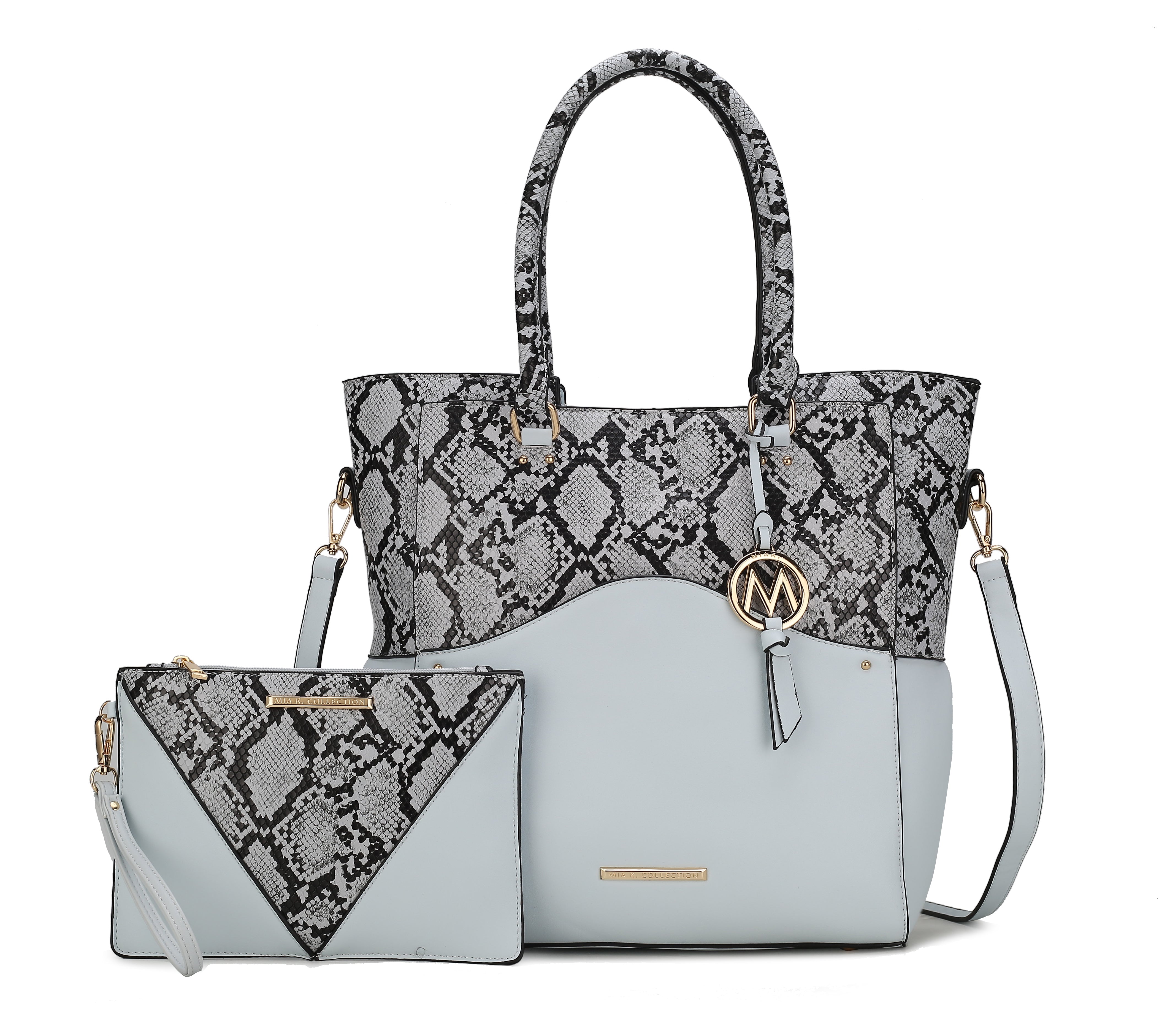  MKF Collection Iris Tote Bag - Black - Bonton
