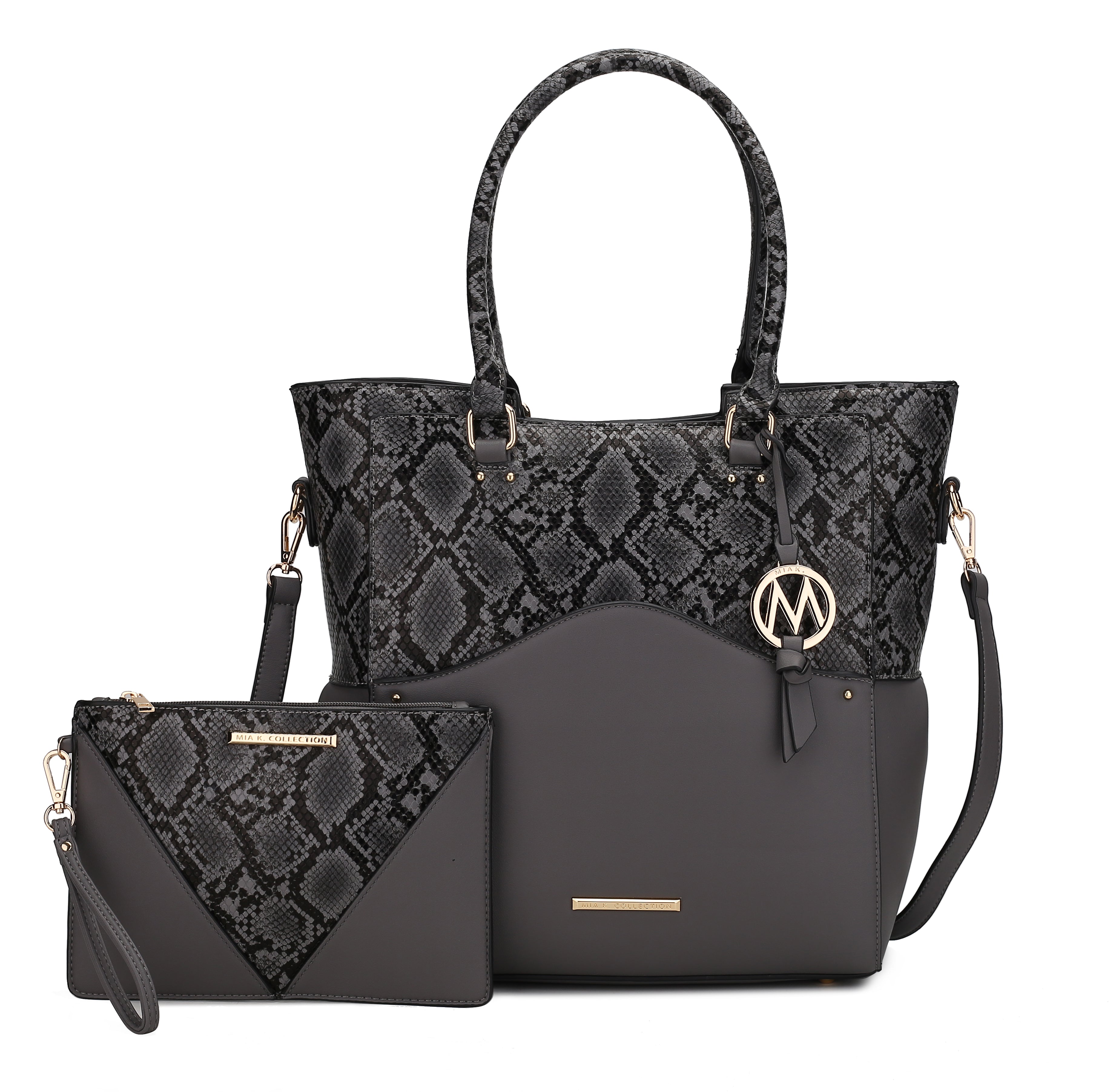  MKF Collection Iris Tote Bag - Black - Bonton