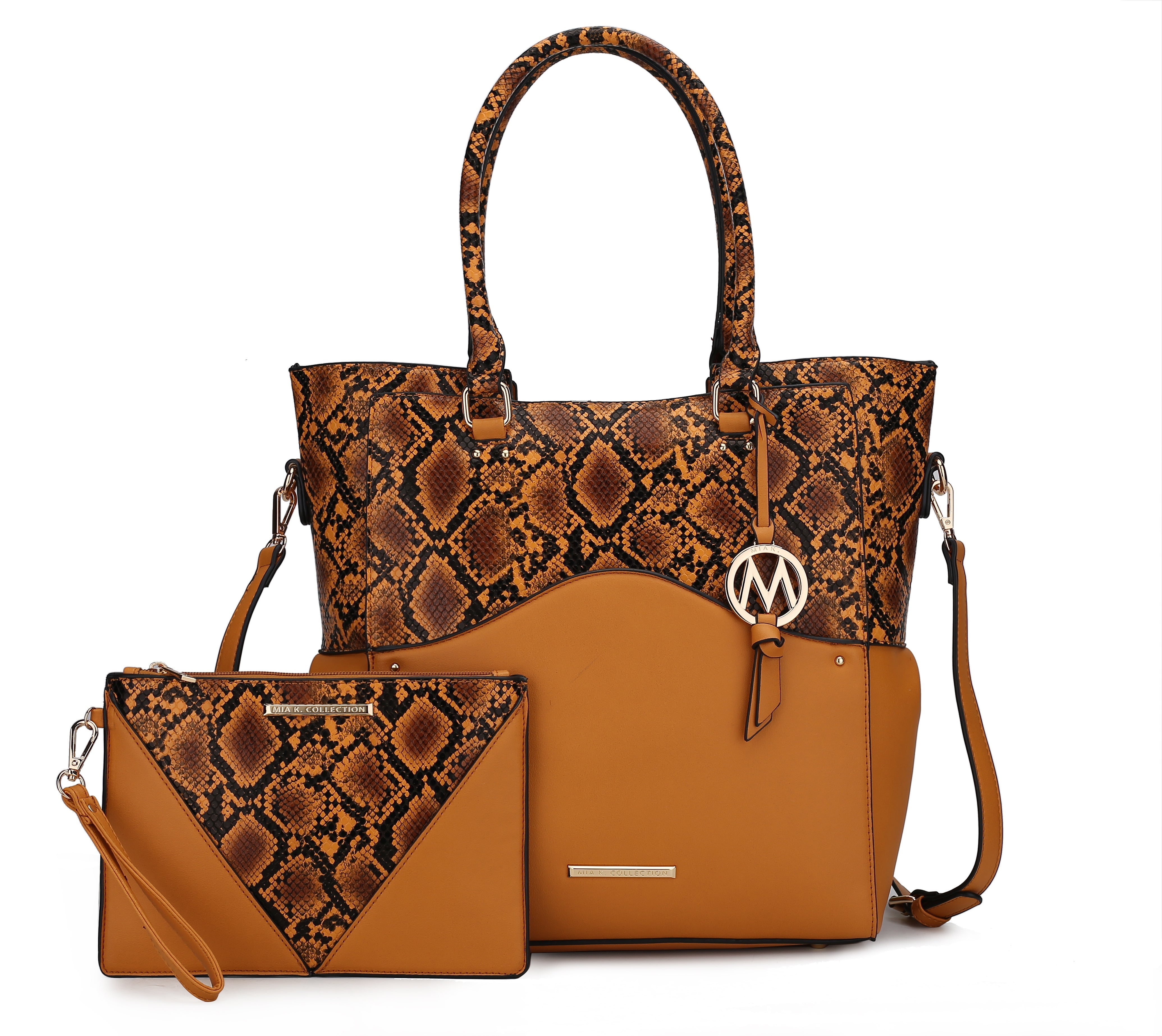  MKF Collection Iris Tote Bag - Black - Bonton
