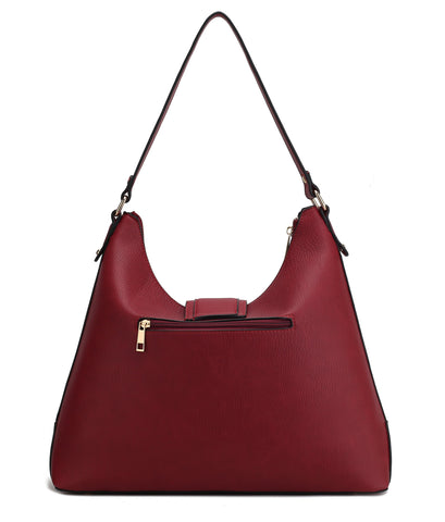 Graciela Solid Hobo Bag and Wallet Set