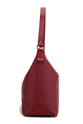 Graciela Solid Hobo Bag and Wallet Set