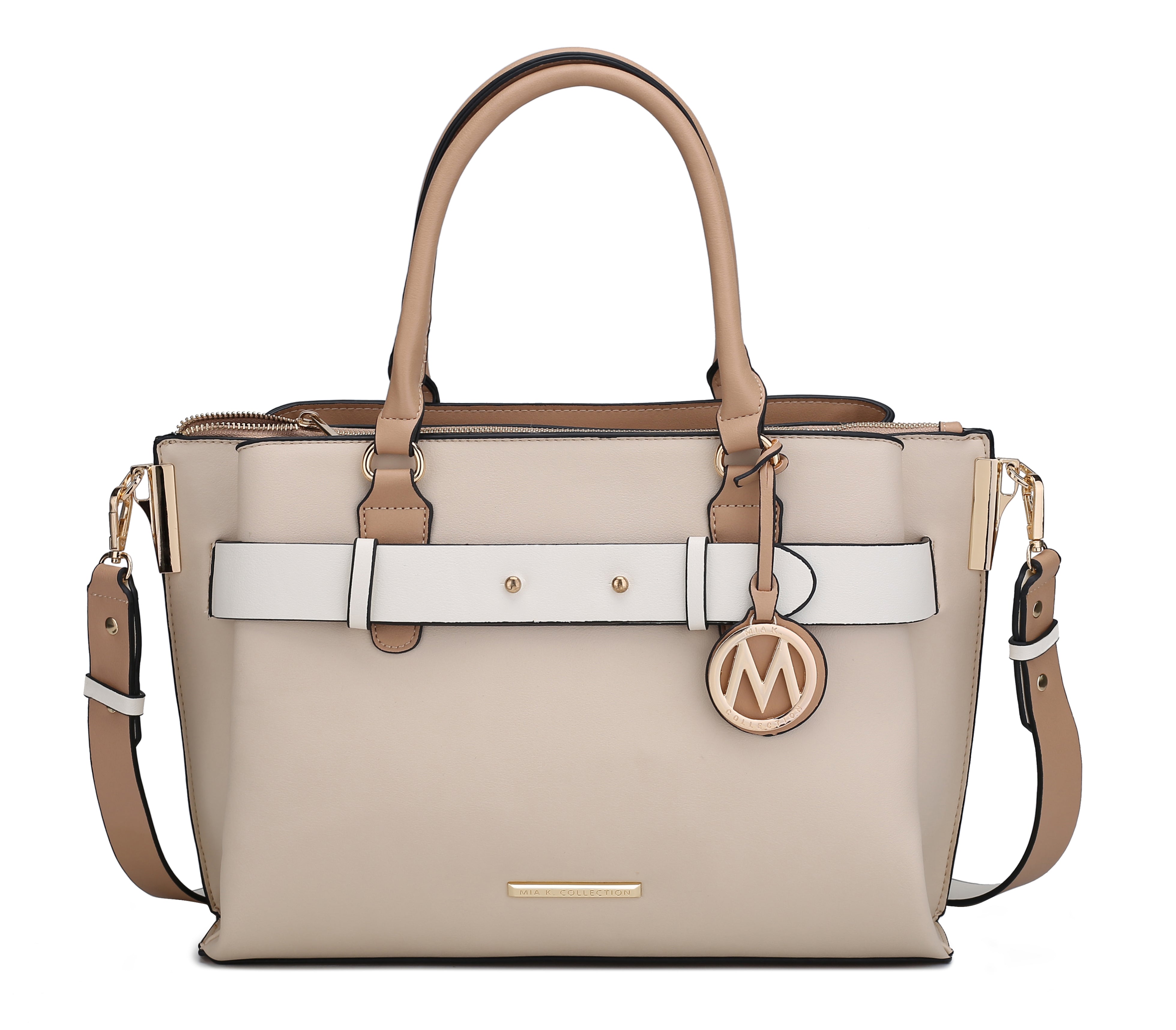  MKF Collection Jamie Shoulder Bag - Beige - Bonton