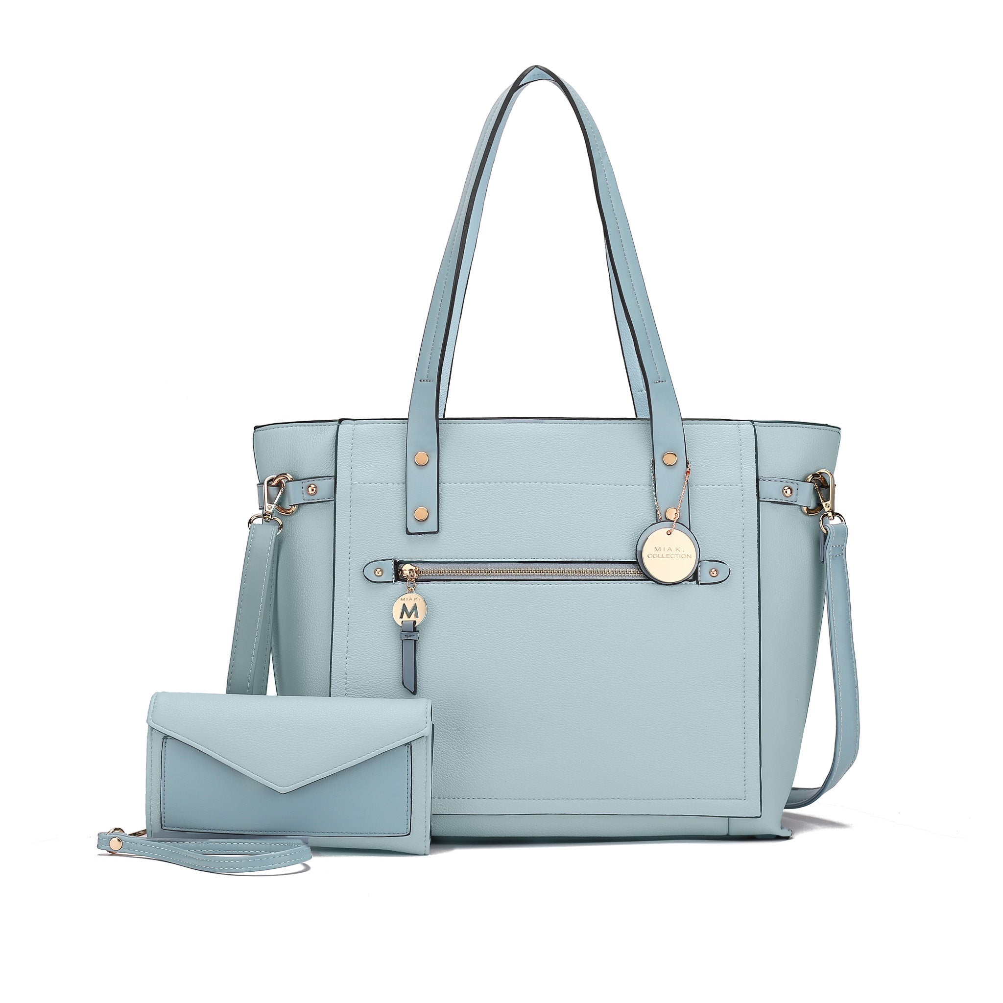  MKF Collection Andry Tote Bag - Denim Blue - Bonton