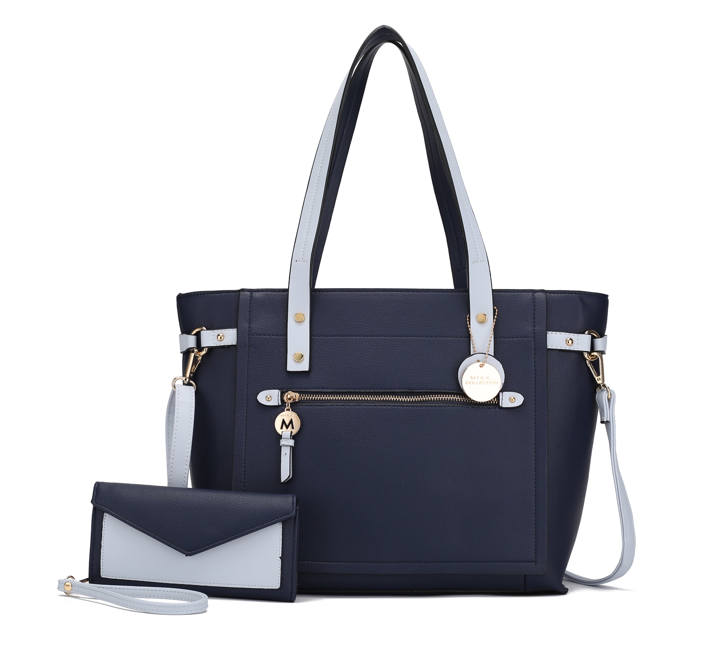  MKF Collection Andry Tote Bag - Denim Blue - Bonton