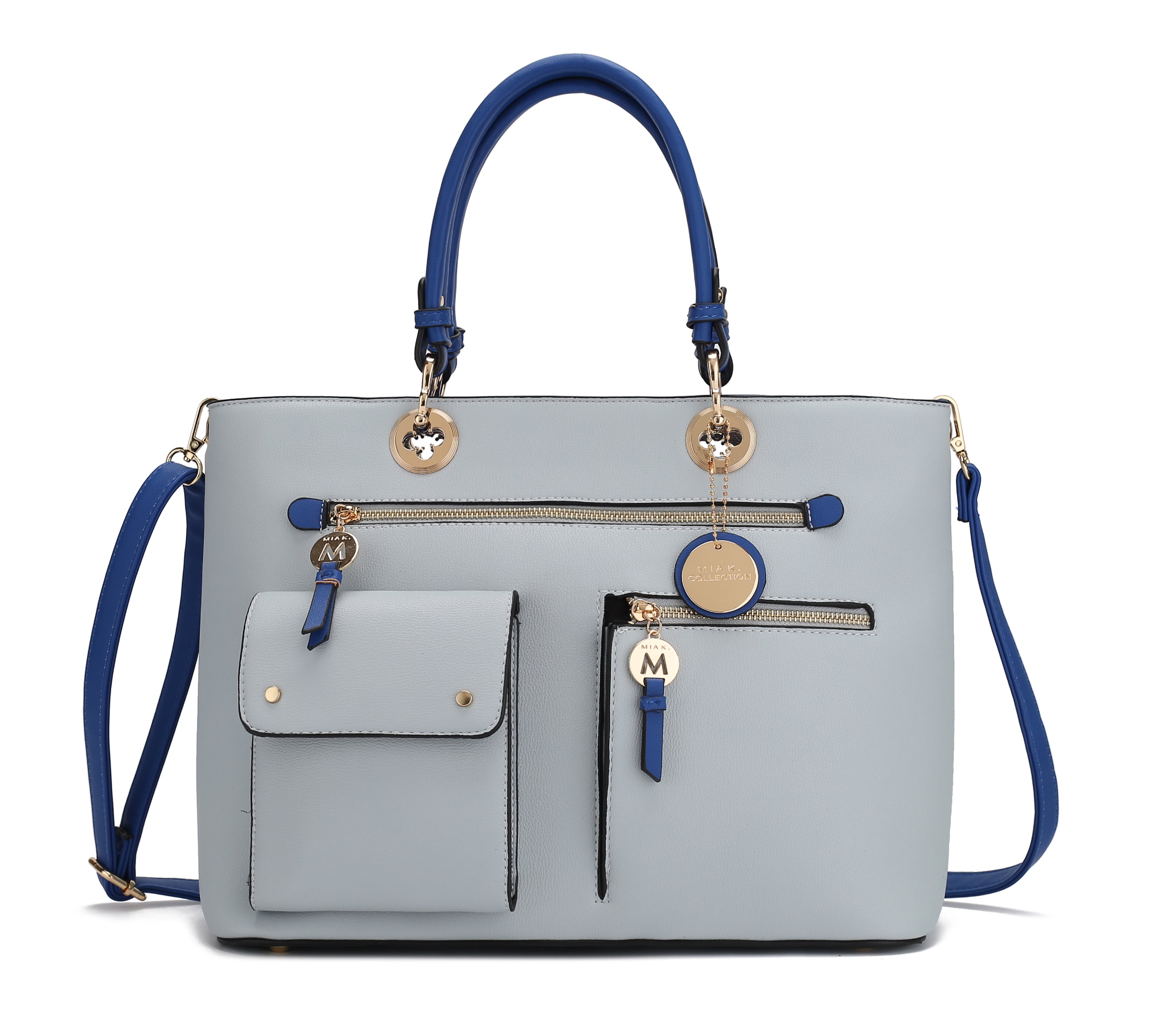  MKF Collection Julia Shoulder Bag - Light Blue - Bonton