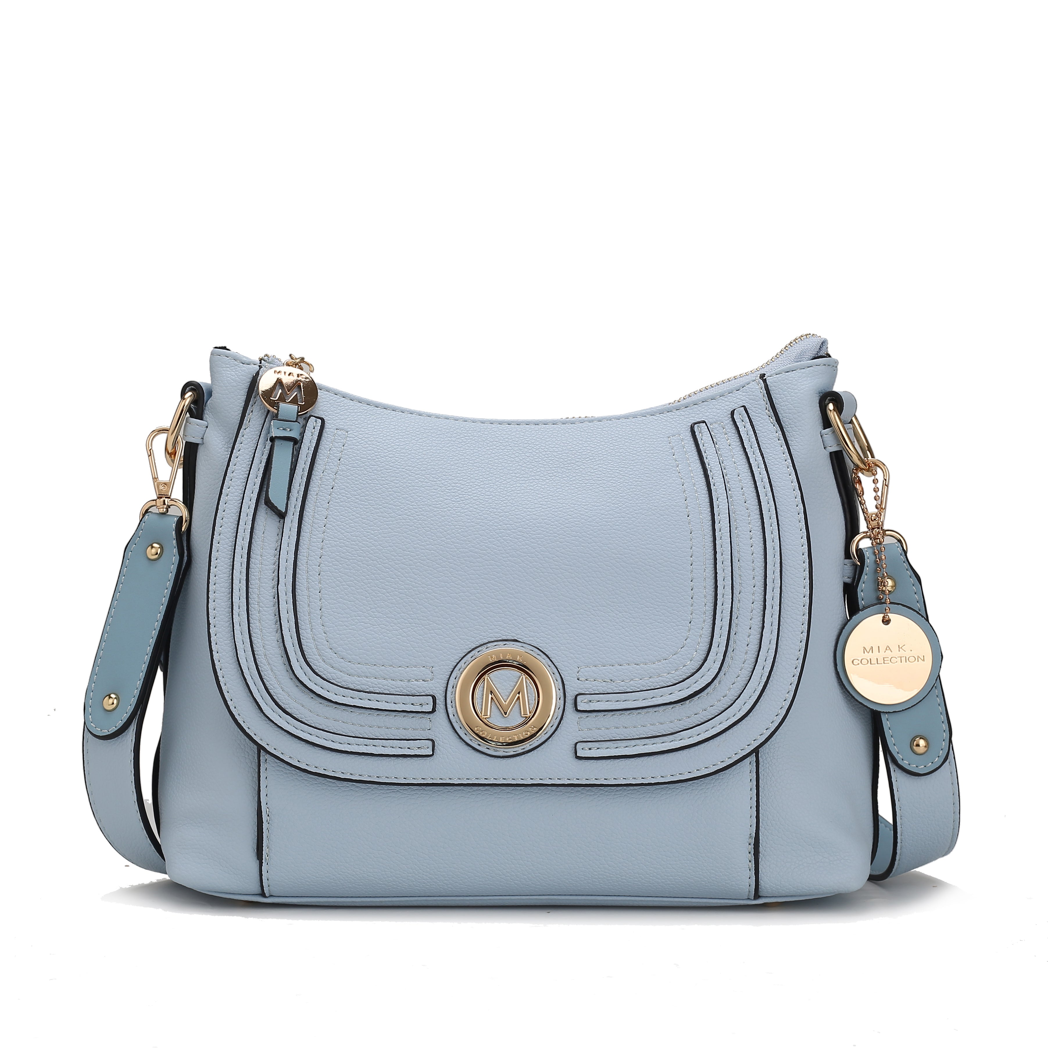  MKF Collection Maggie Shoulder Bag - Denim Blue - Bonton