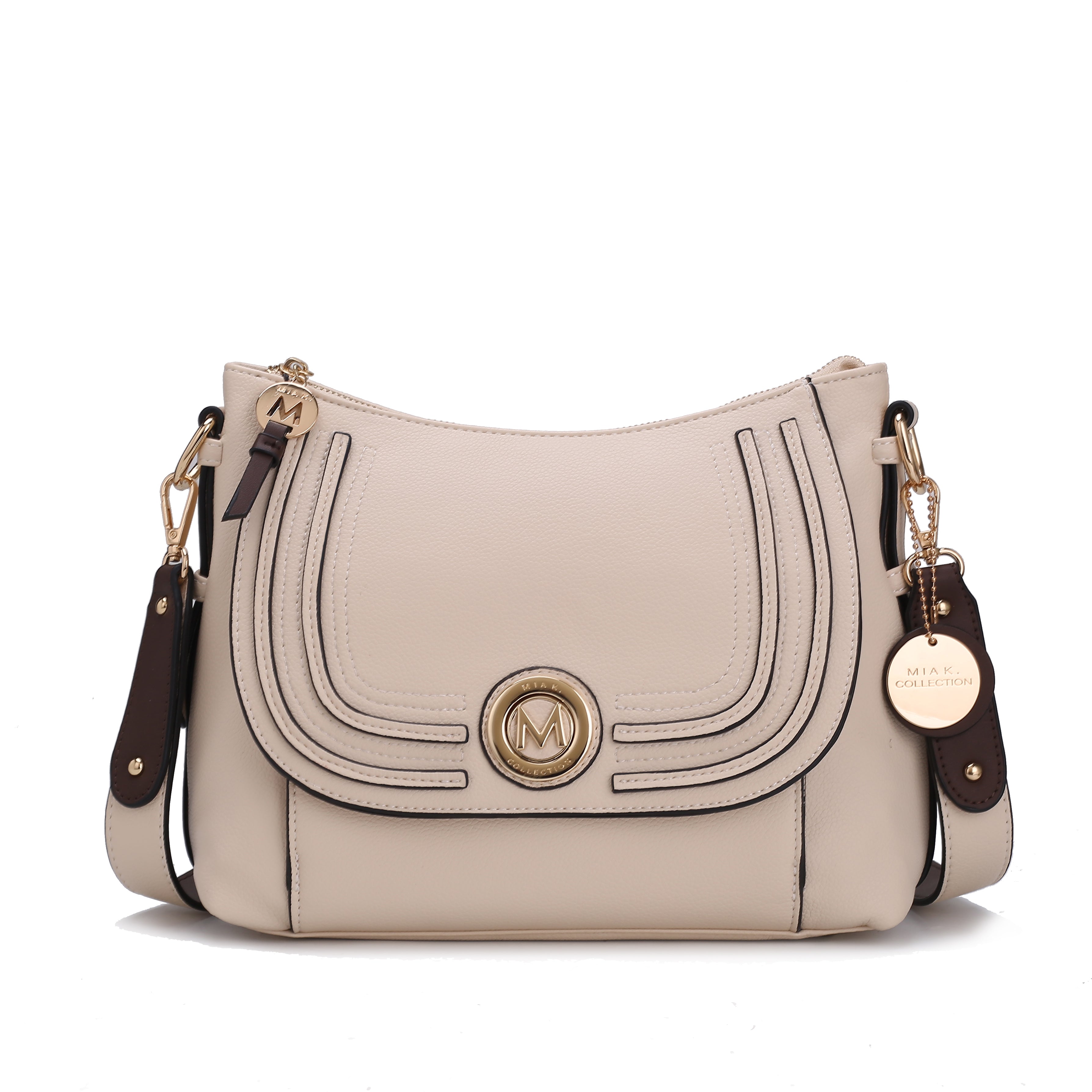  MKF Collection Maggie Shoulder Bag - Beige - Bonton