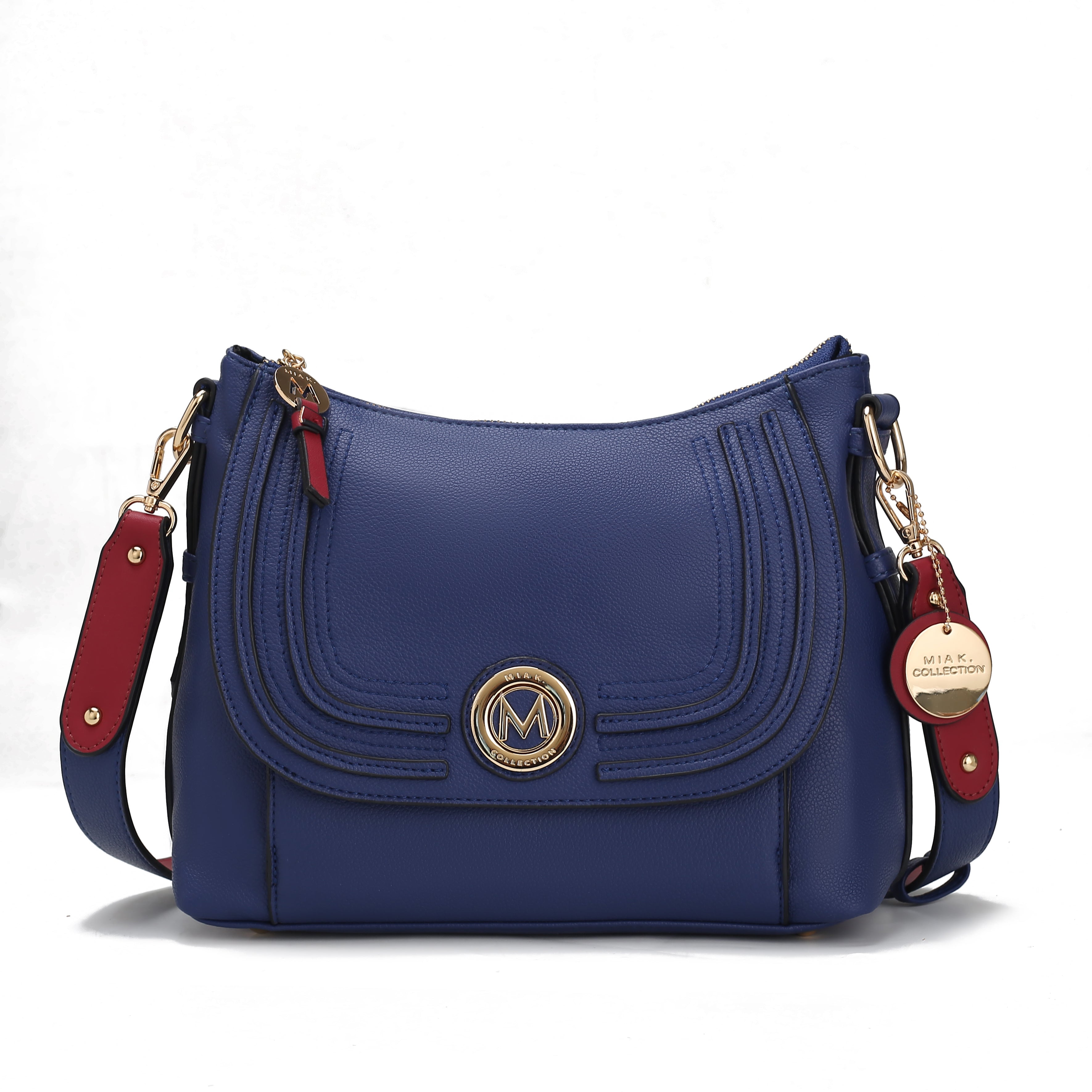  MKF Collection Maggie Shoulder Bag - Denim Blue - Bonton