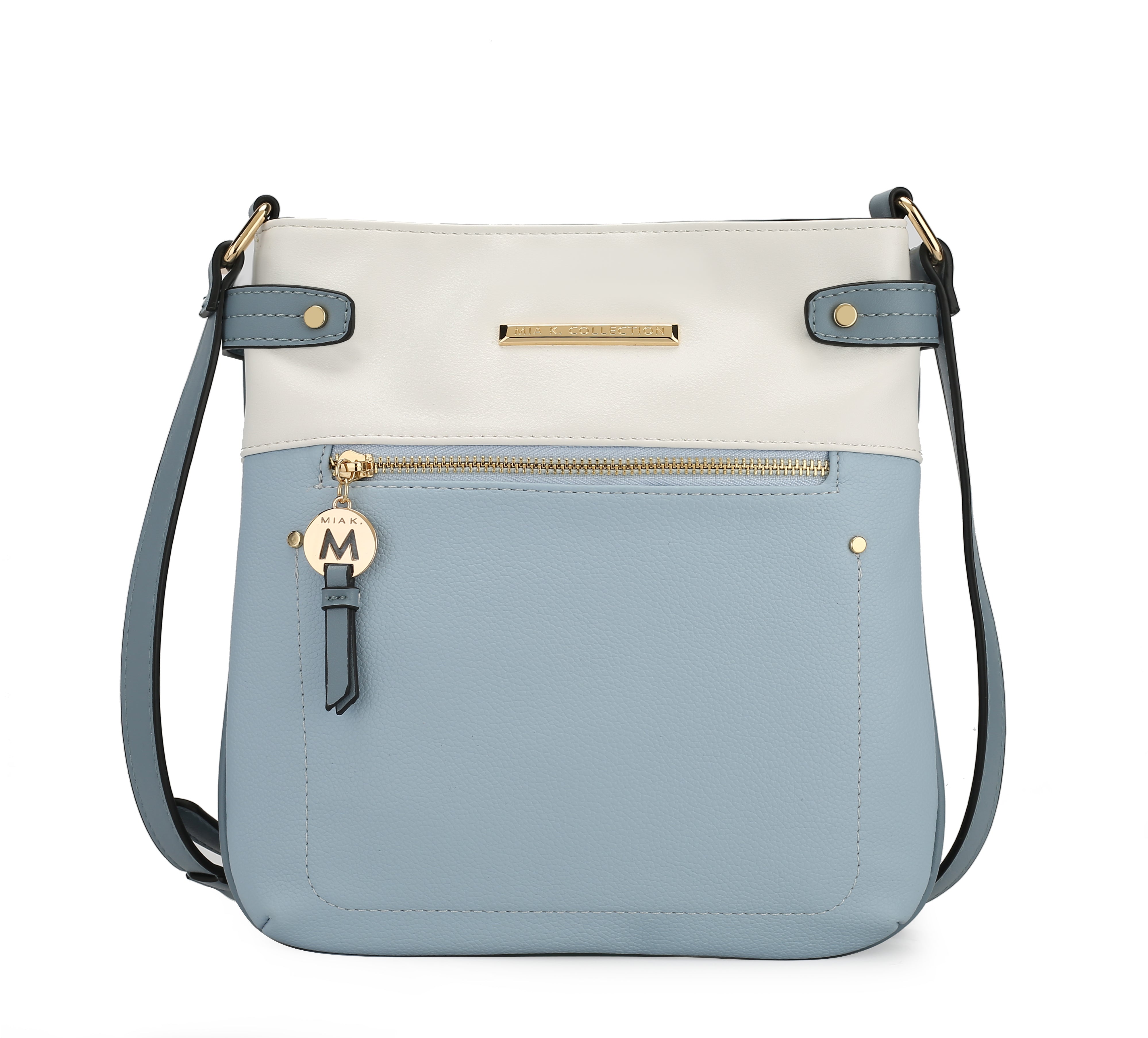  MKF Collection Camilla Crossbody Bag - Light Blue - Bonton