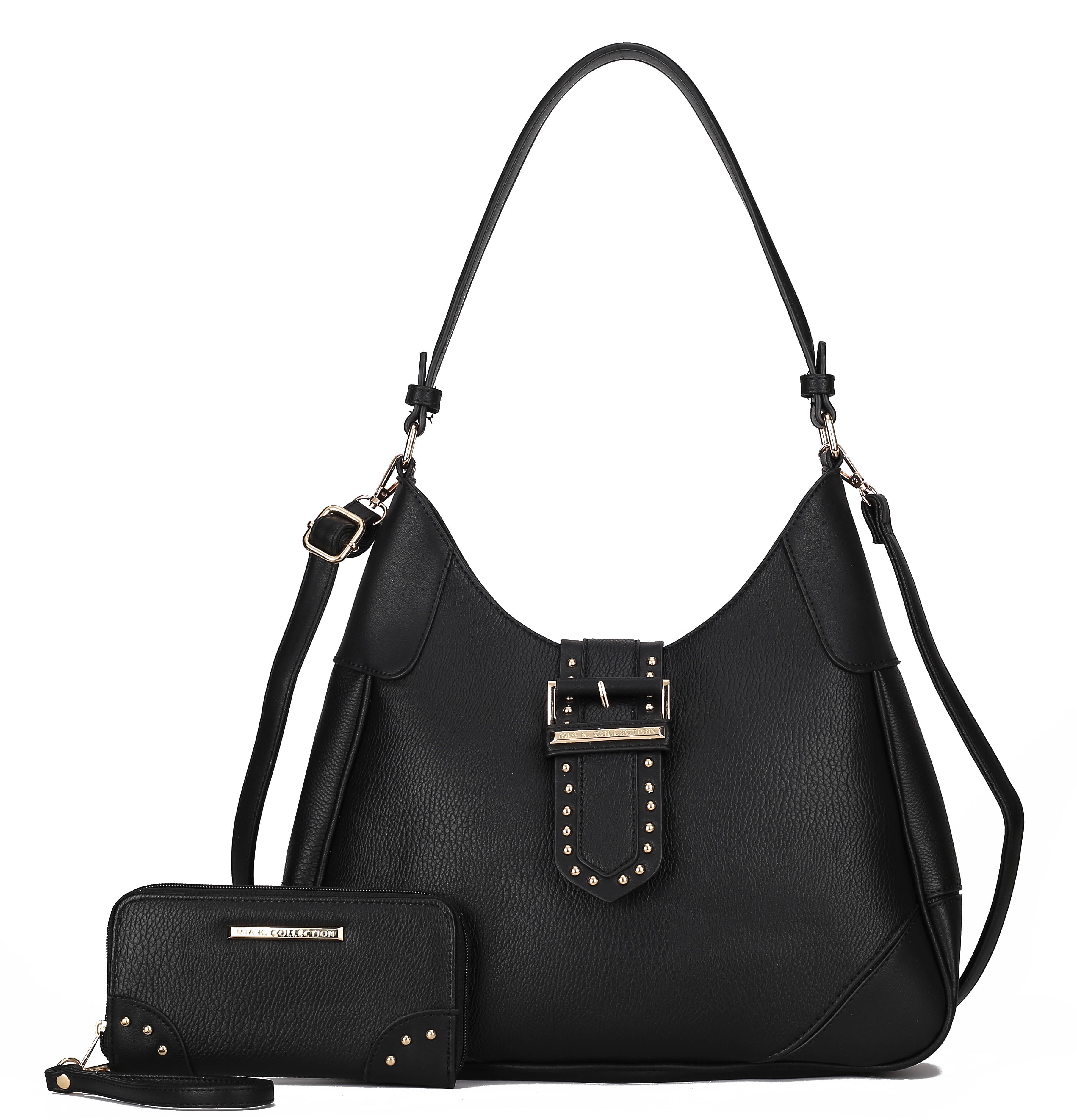  MKF Collection Juliette Shoulder Bag and Set - Black - Bonton