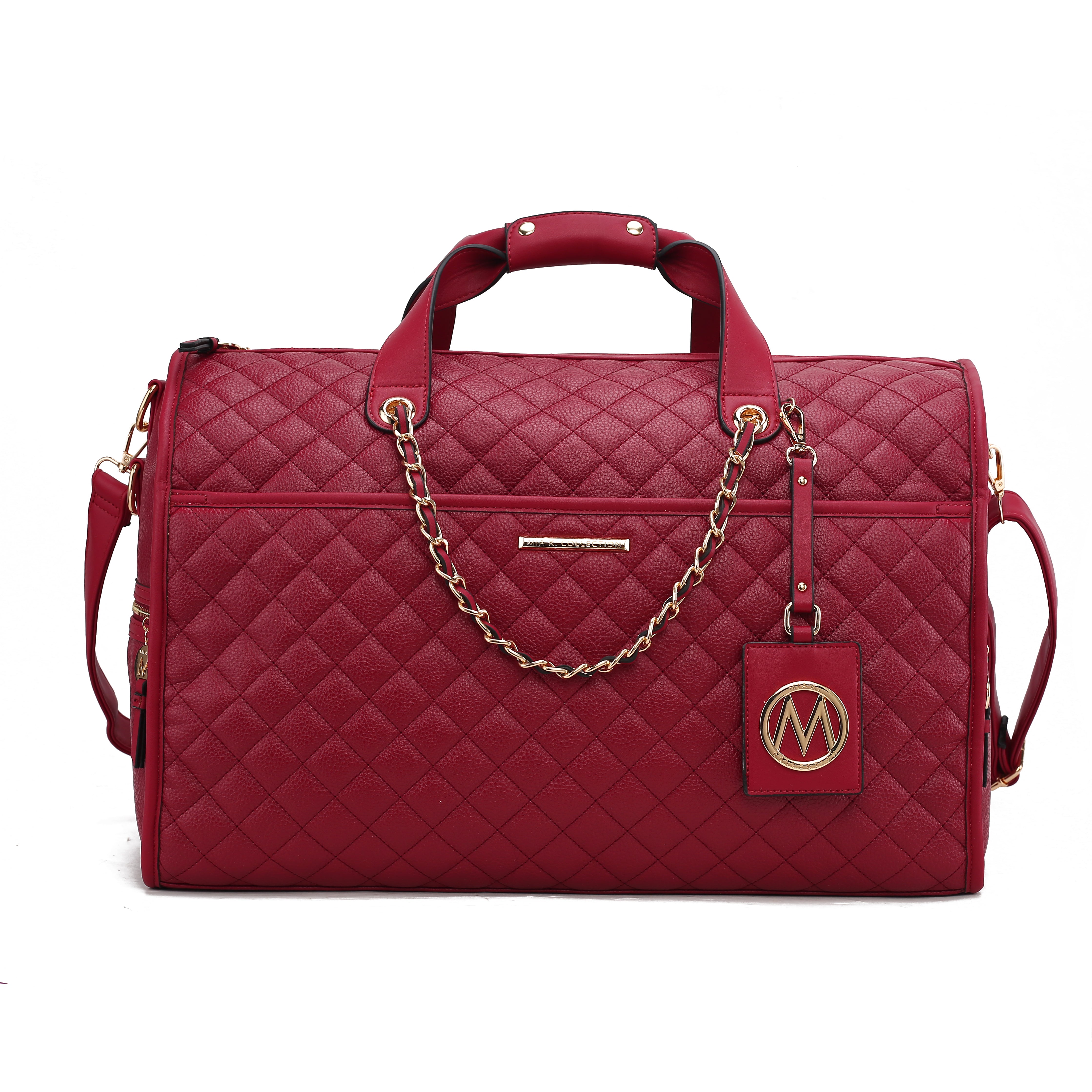  MKF Collection Lexie Weekender Bag - Red - Bonton