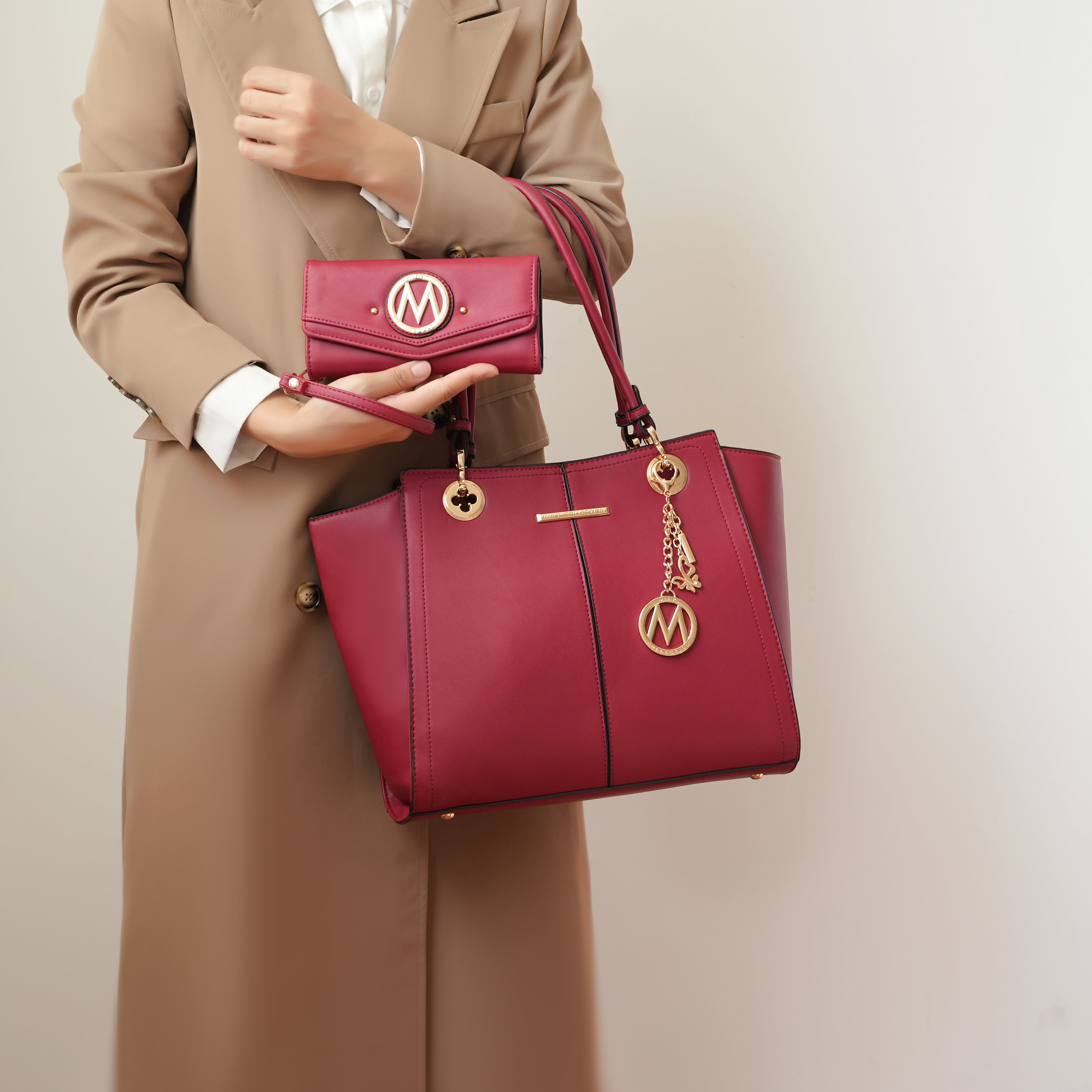  MKF Collection Ivy Tote Bag - Black - Bonton