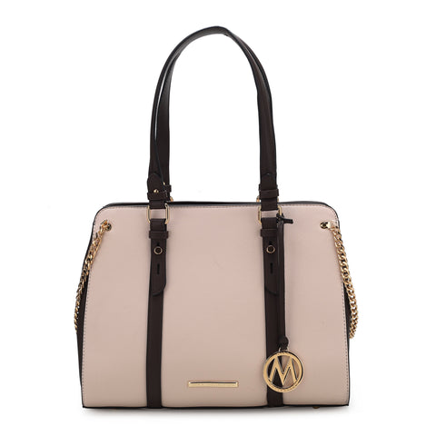 Amy Color-Block Shoulder Bag