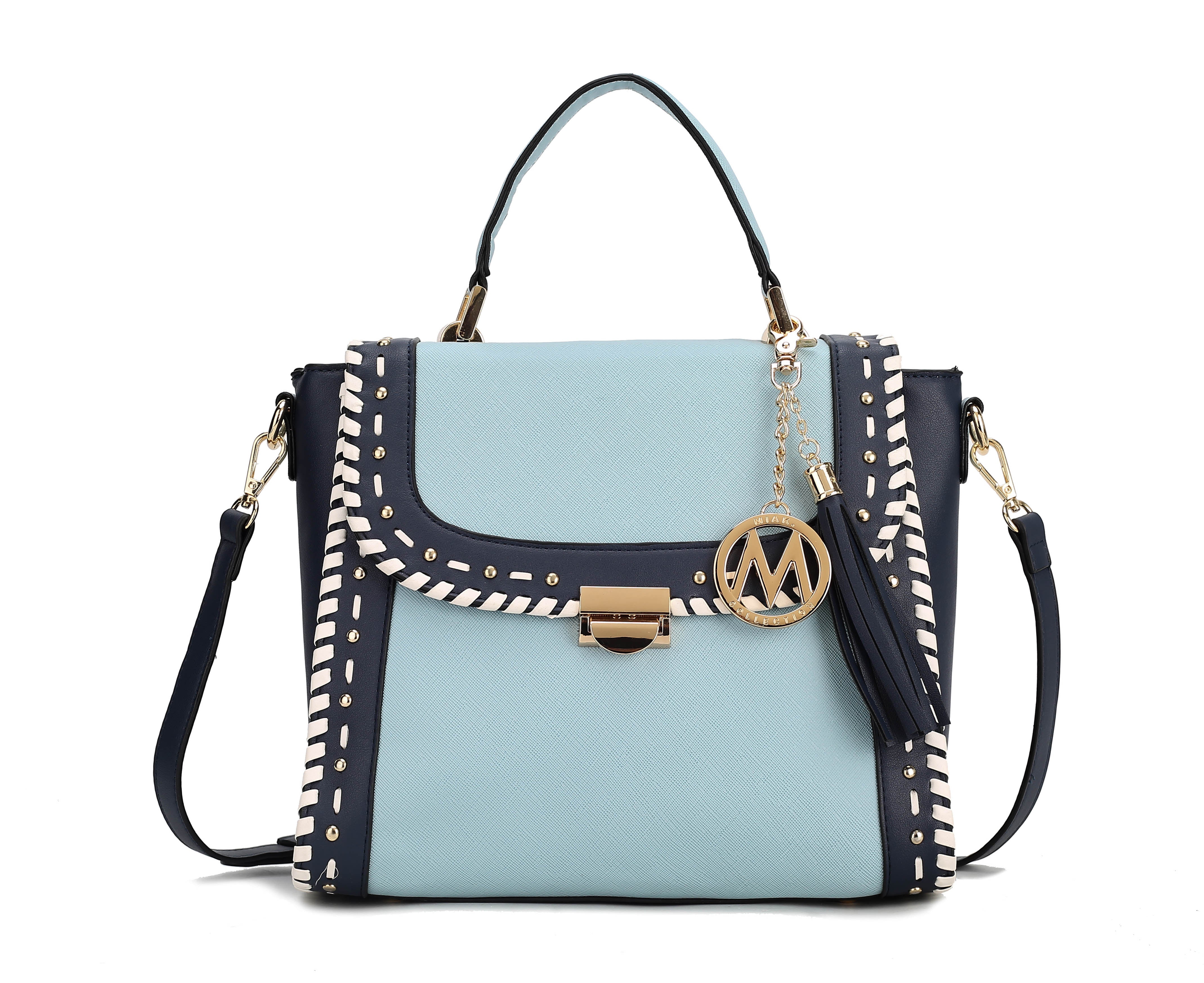  MKF Collection Flora Shoulder Bag - Blue - Bonton