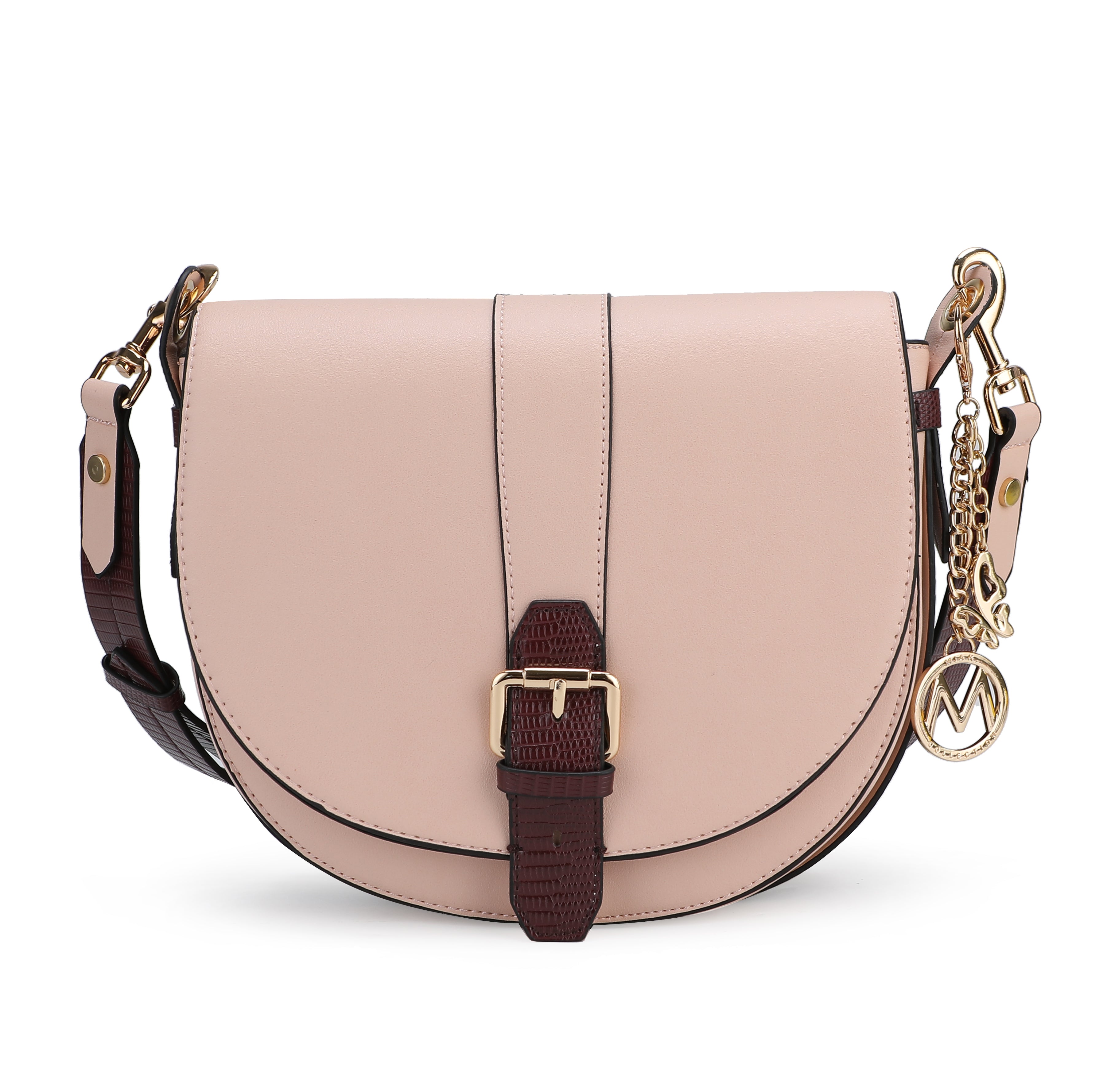  MKF Collection Ayla Crossbody Bag - Beige - Bonton