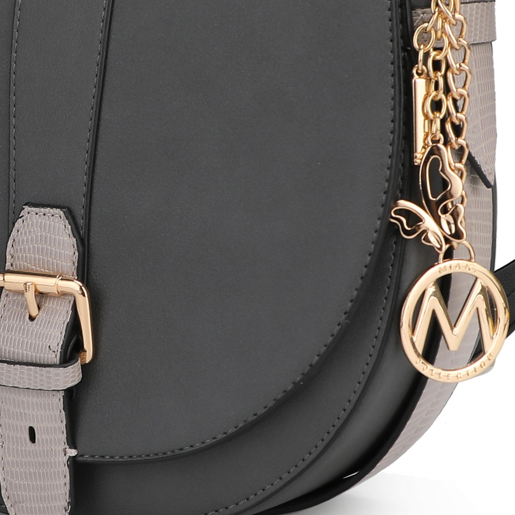  MKF Collection Ayla Crossbody Bag - Brown - Bonton