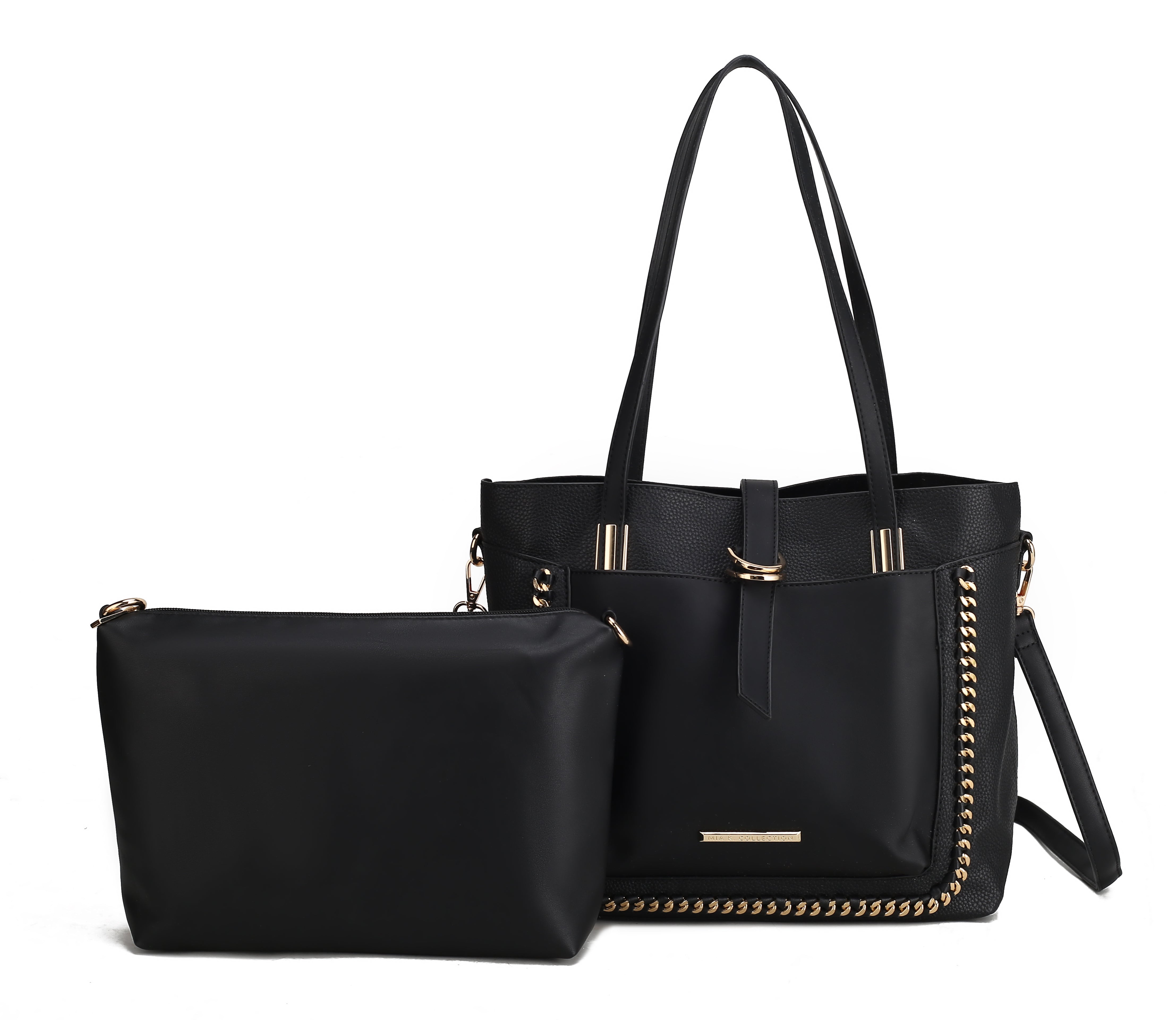  MKF Collection Raya Shoulder Bag and Set - Black - Bonton