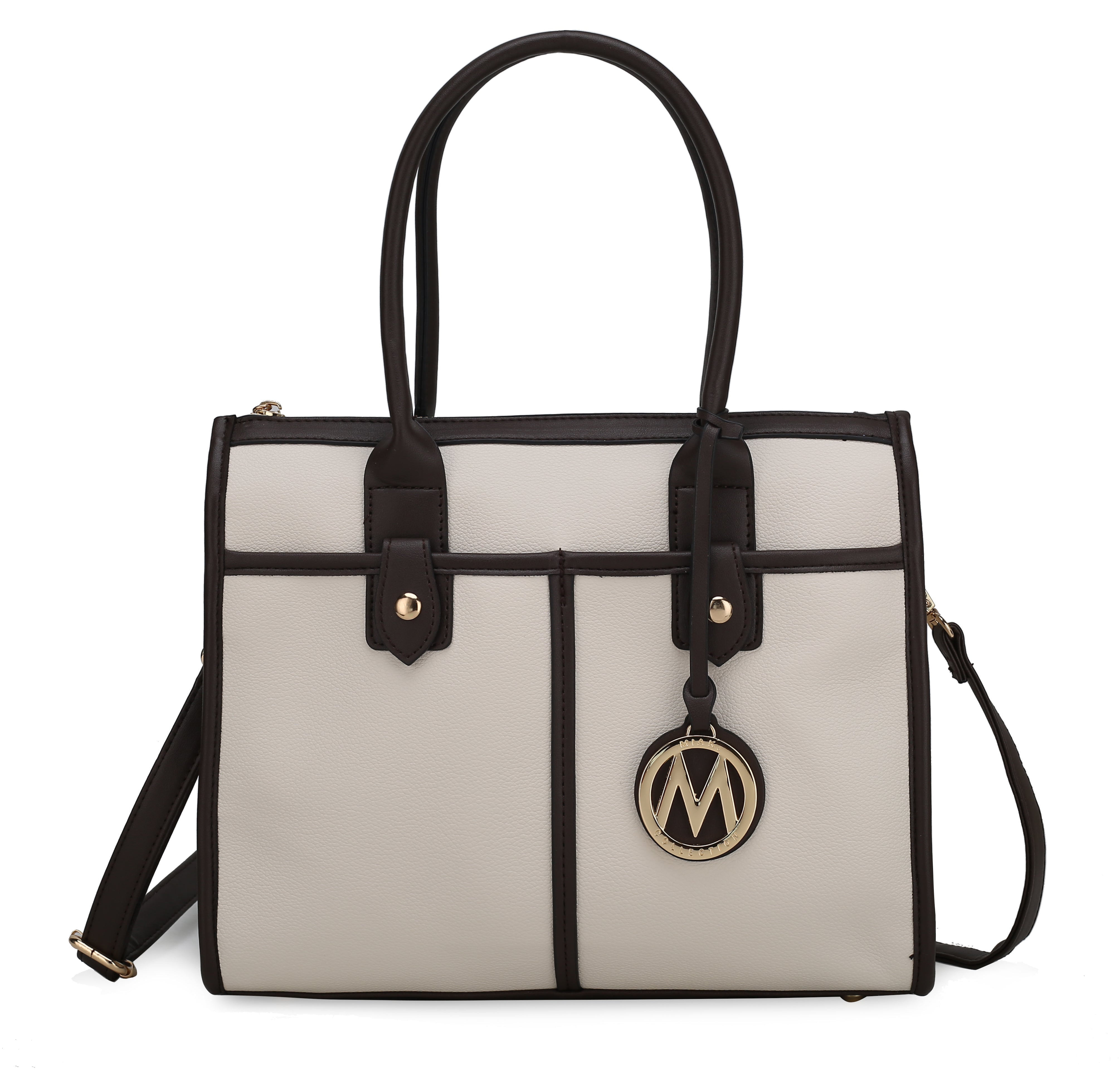  MKF Collection Livia Shoulder Bag - Beige - Bonton