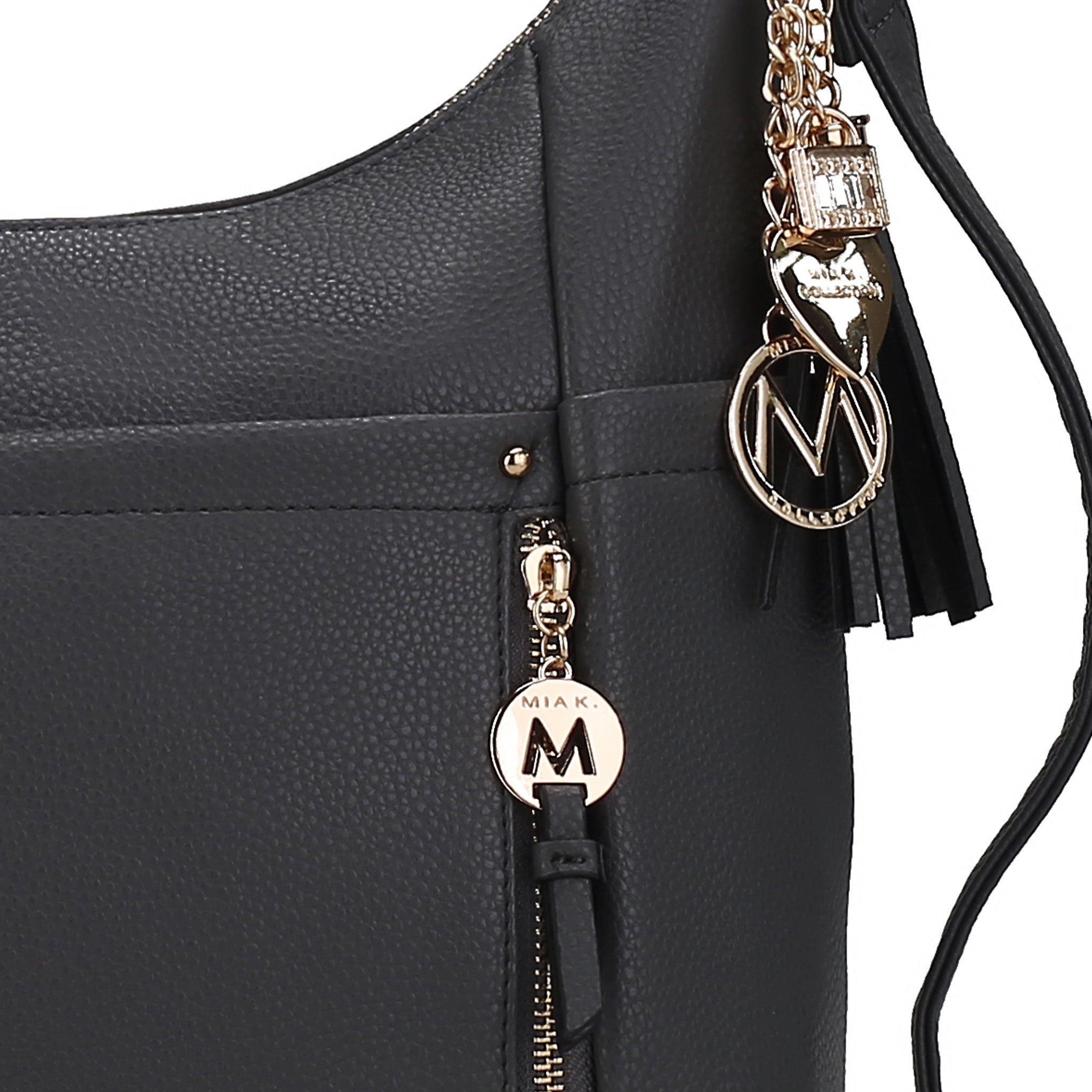  MKF Collection Ruby Shoulder Bag - Black - Bonton