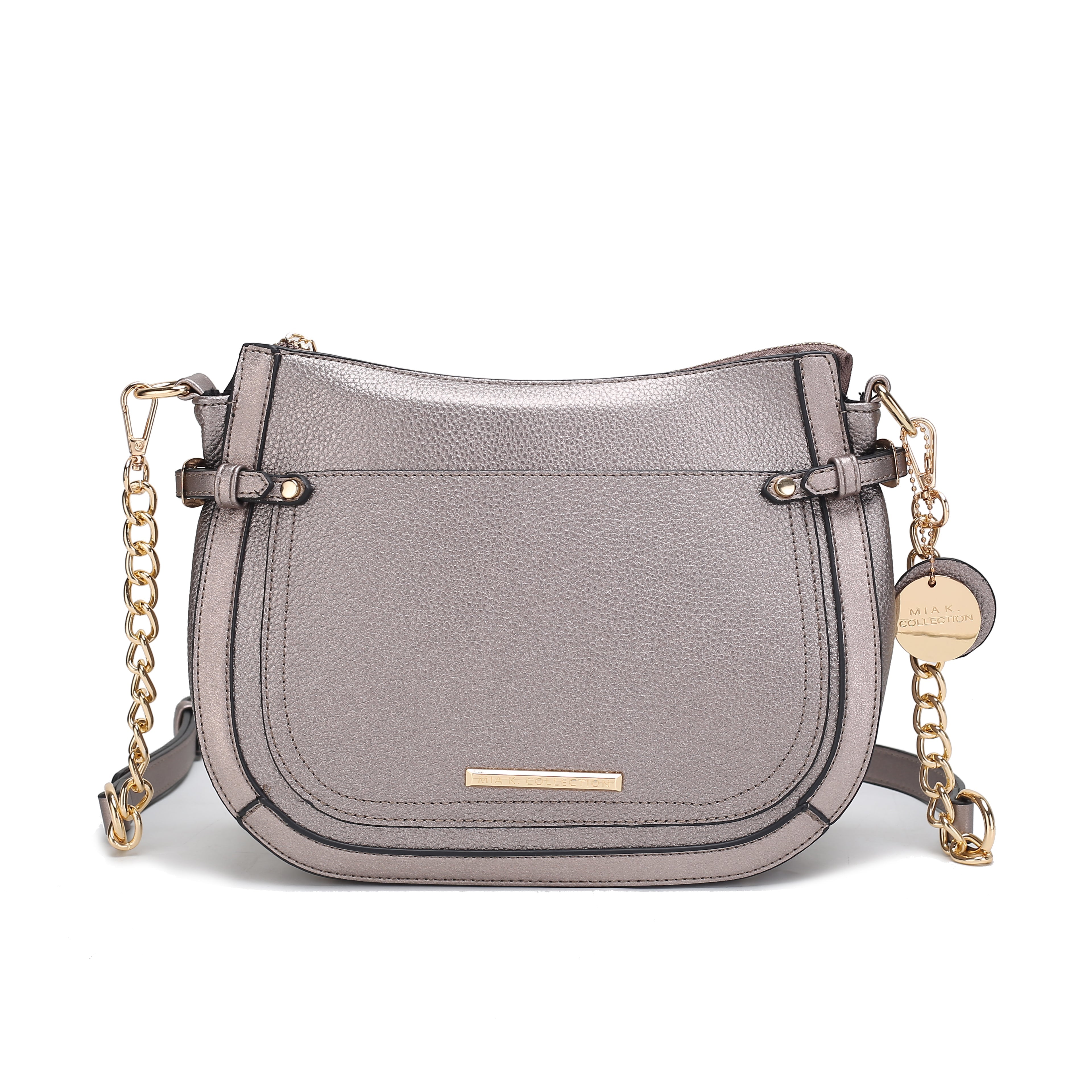  MKF Collection Raelynn Shoulder Bag - Pewter - Bonton