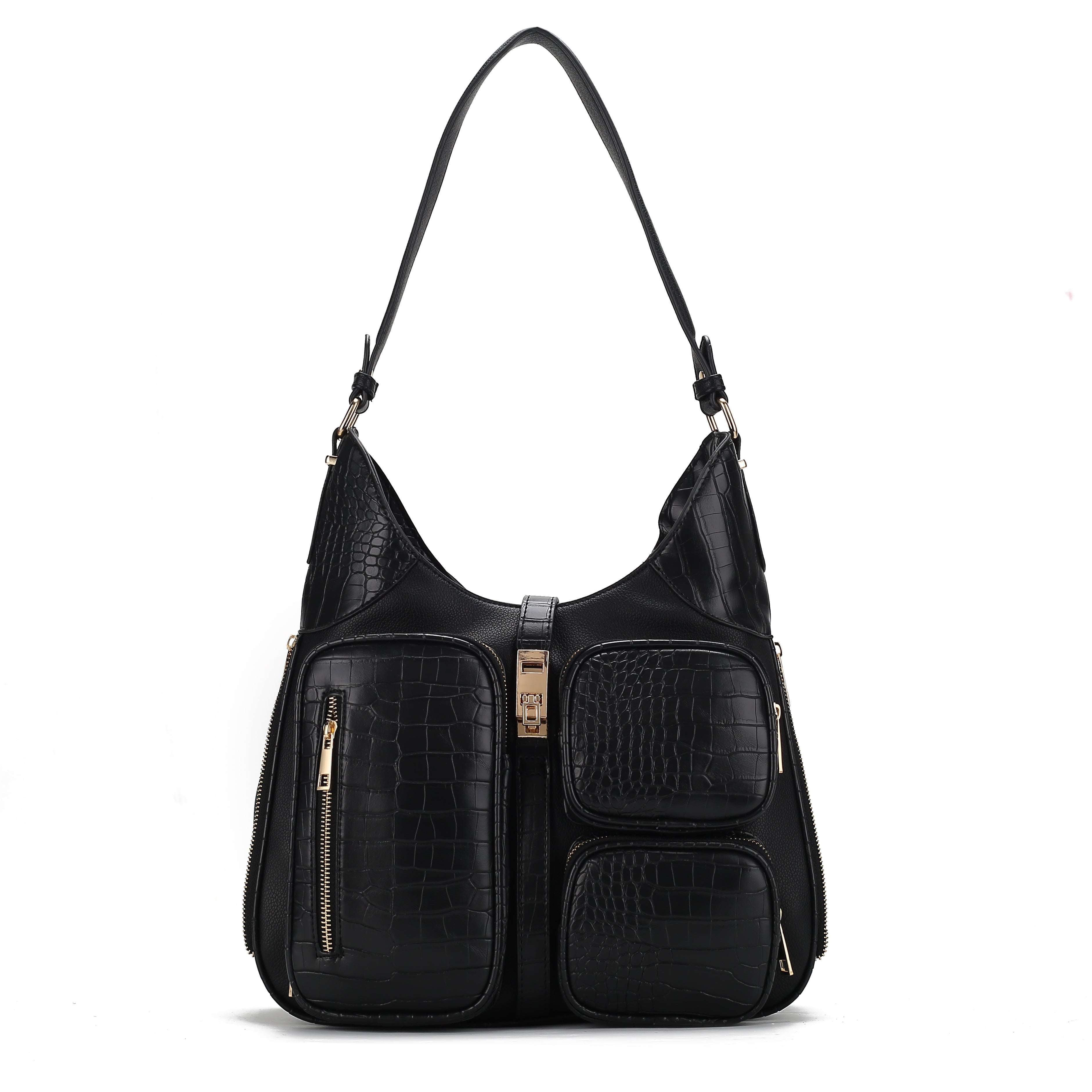  MKF Collection Daphne Shoulder Bag - Black - Bonton