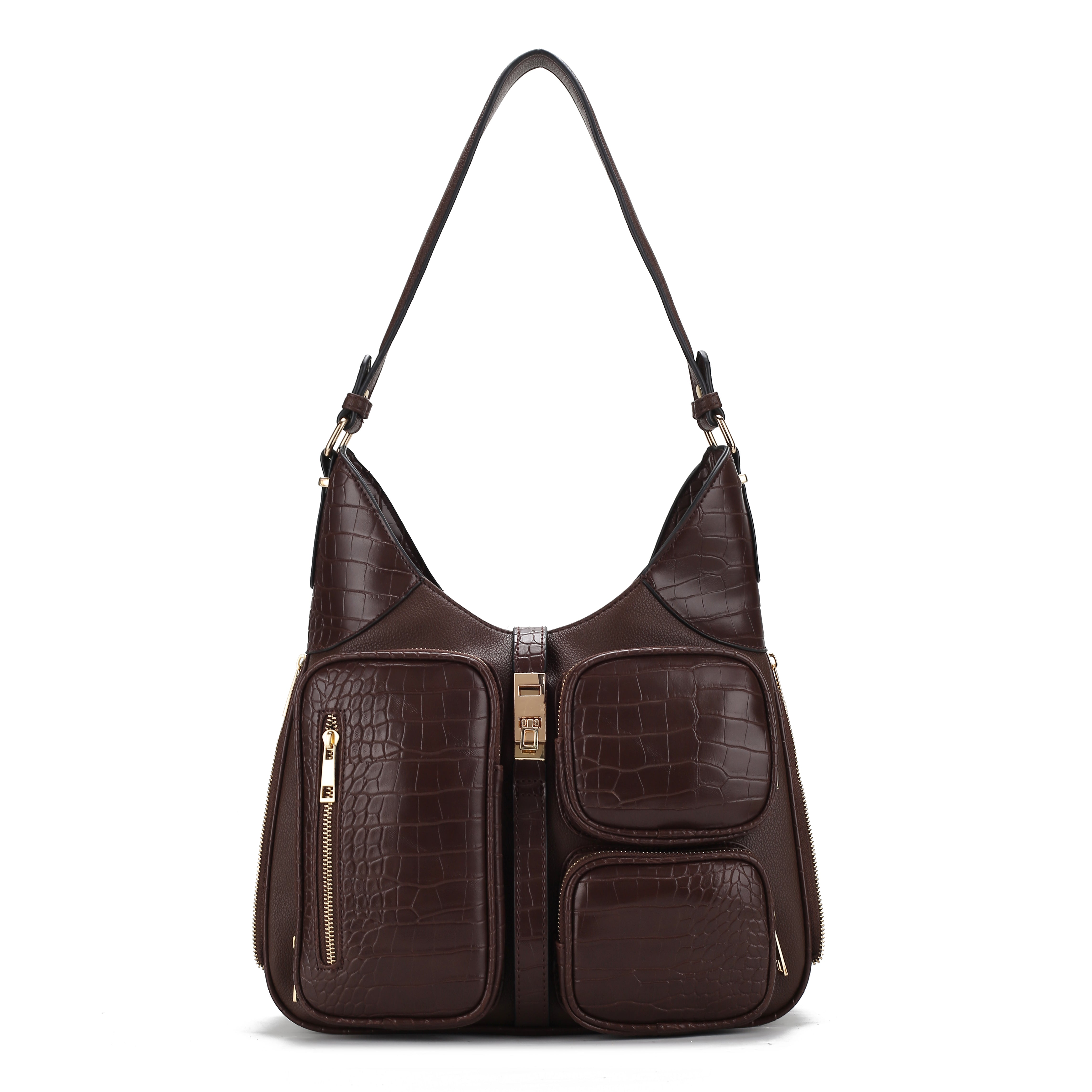  MKF Collection Daphne Shoulder Bag - Black - Bonton