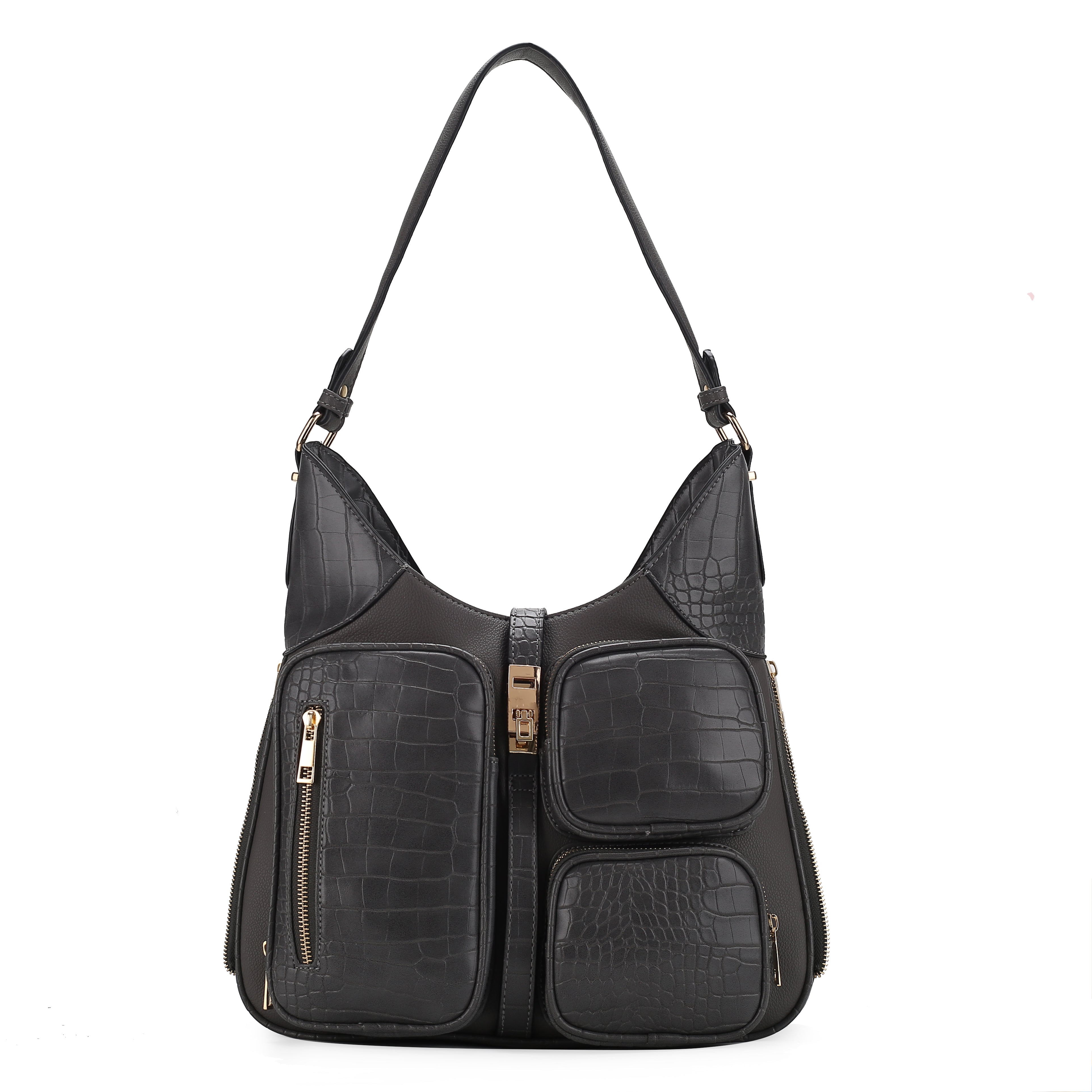  MKF Collection Daphne Shoulder Bag - Black - Bonton