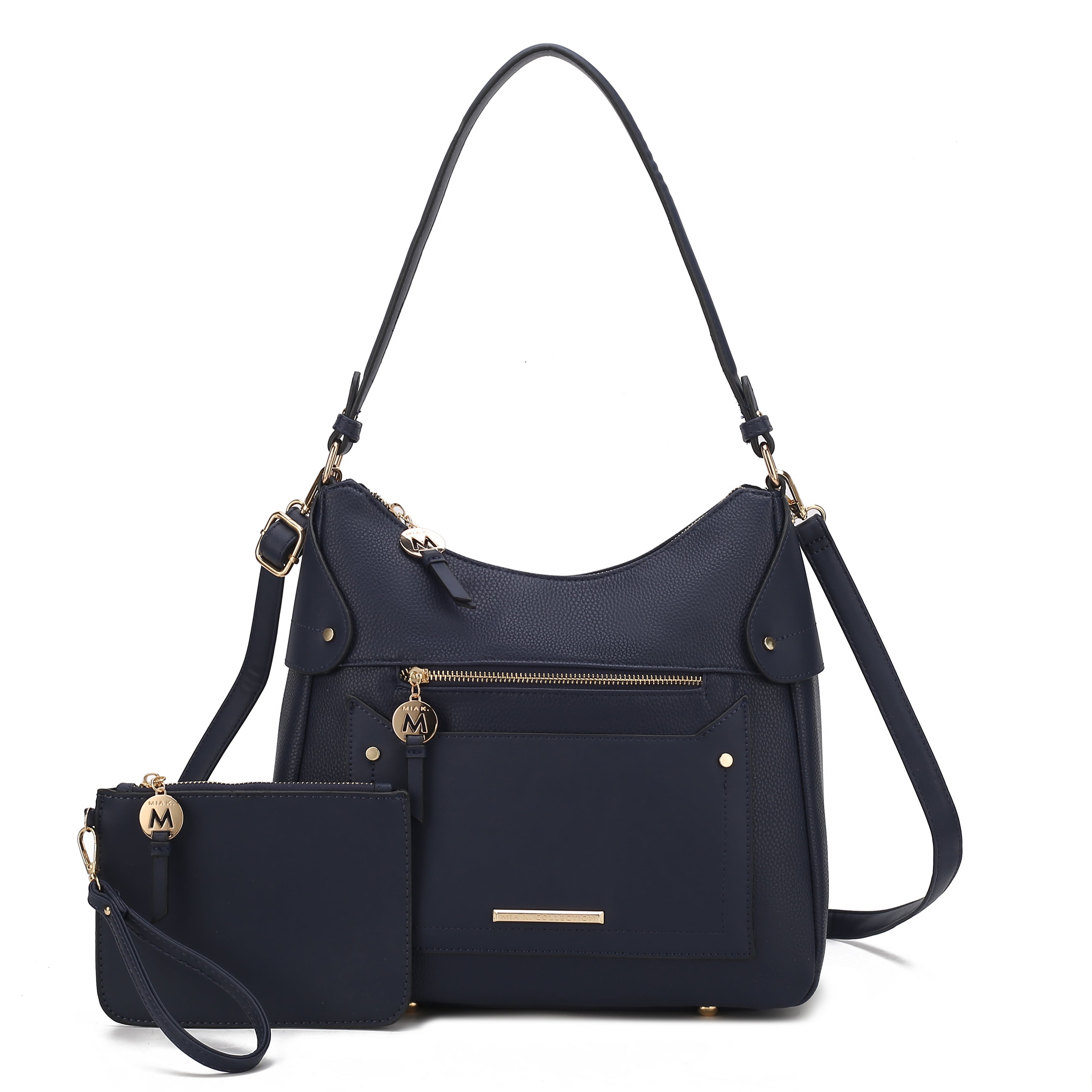  MKF Collection Maeve Shoulder Bag and Set - Black - Bonton