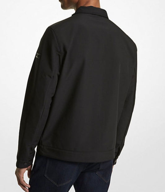 Softshell Jacket with Side Pockets Black